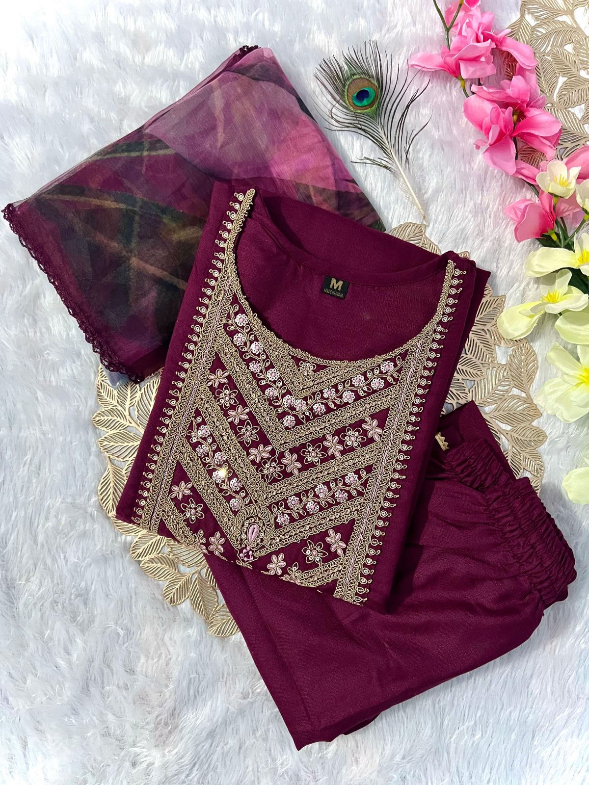 Kayatri Latest New Designers Kurti Pent Dupatta Set