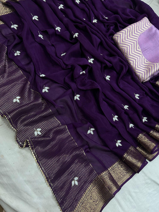 Kayatri New Heavy Work Saree