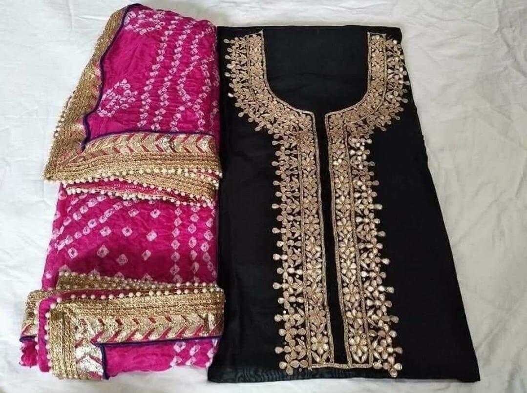Kayatri New Designer Gotapatti Work Suits