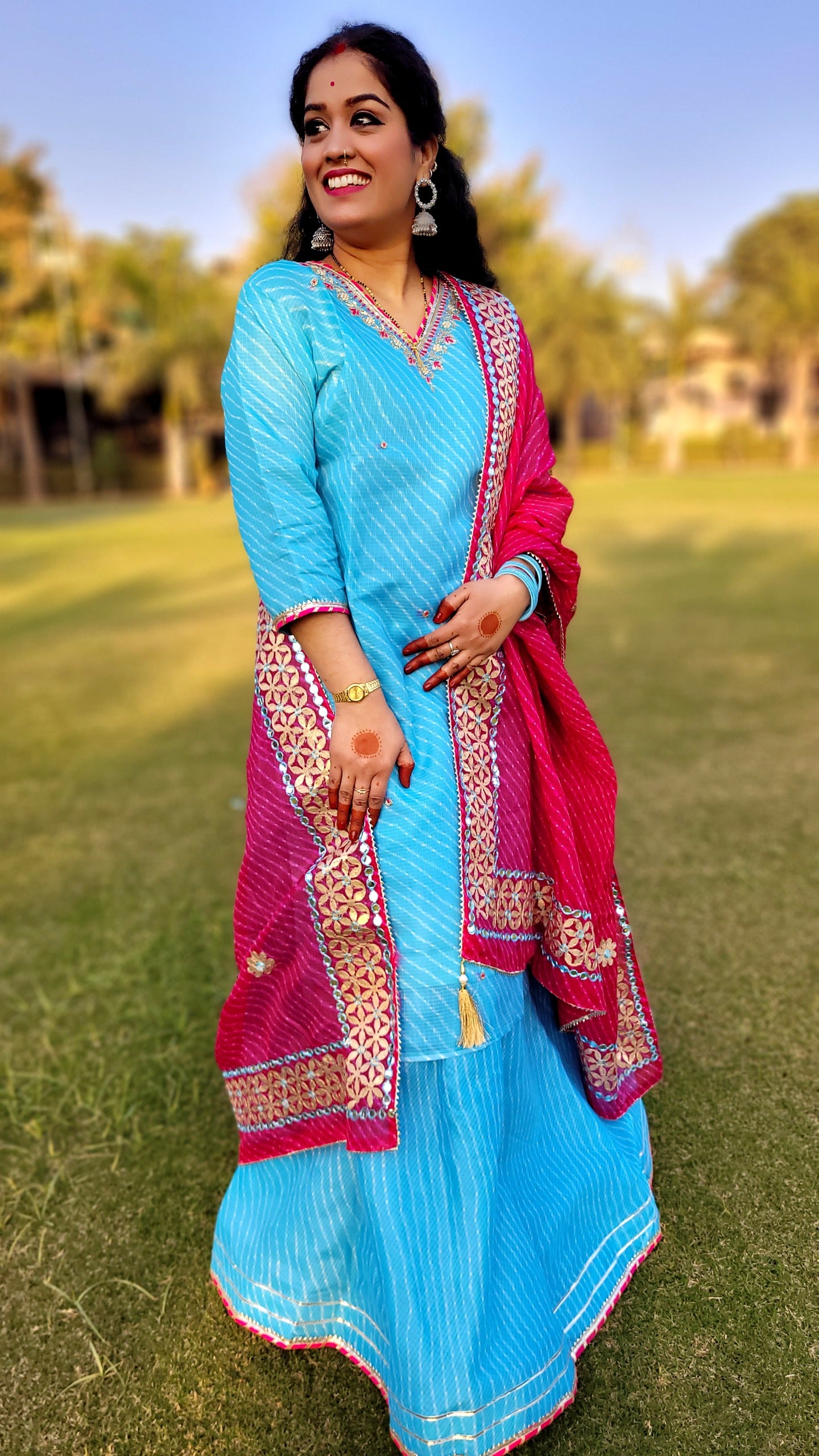 Kayatri Latest Designer Kota Doria Lehenga