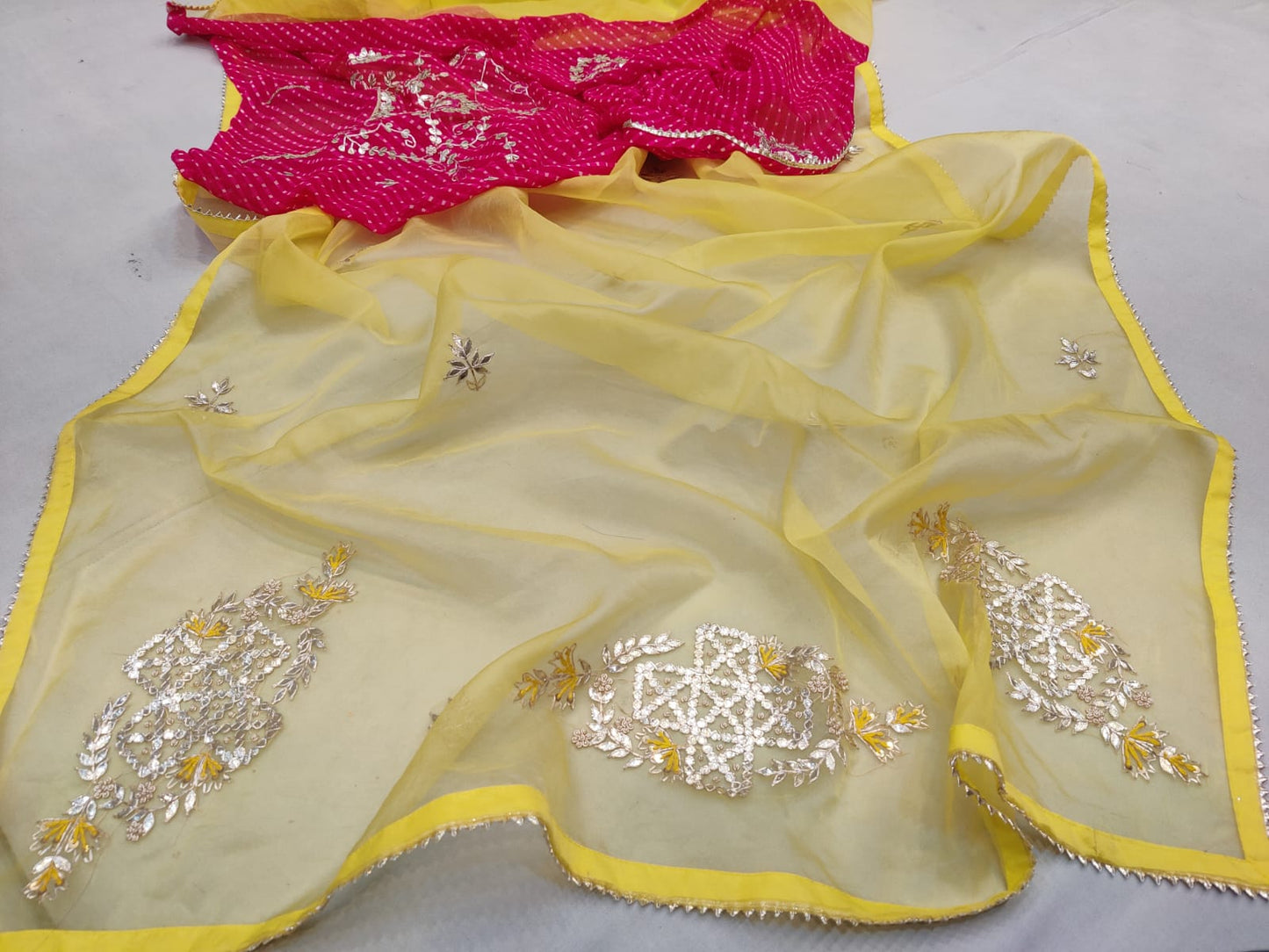 Kayatri New Designer Organza Fabric Saree