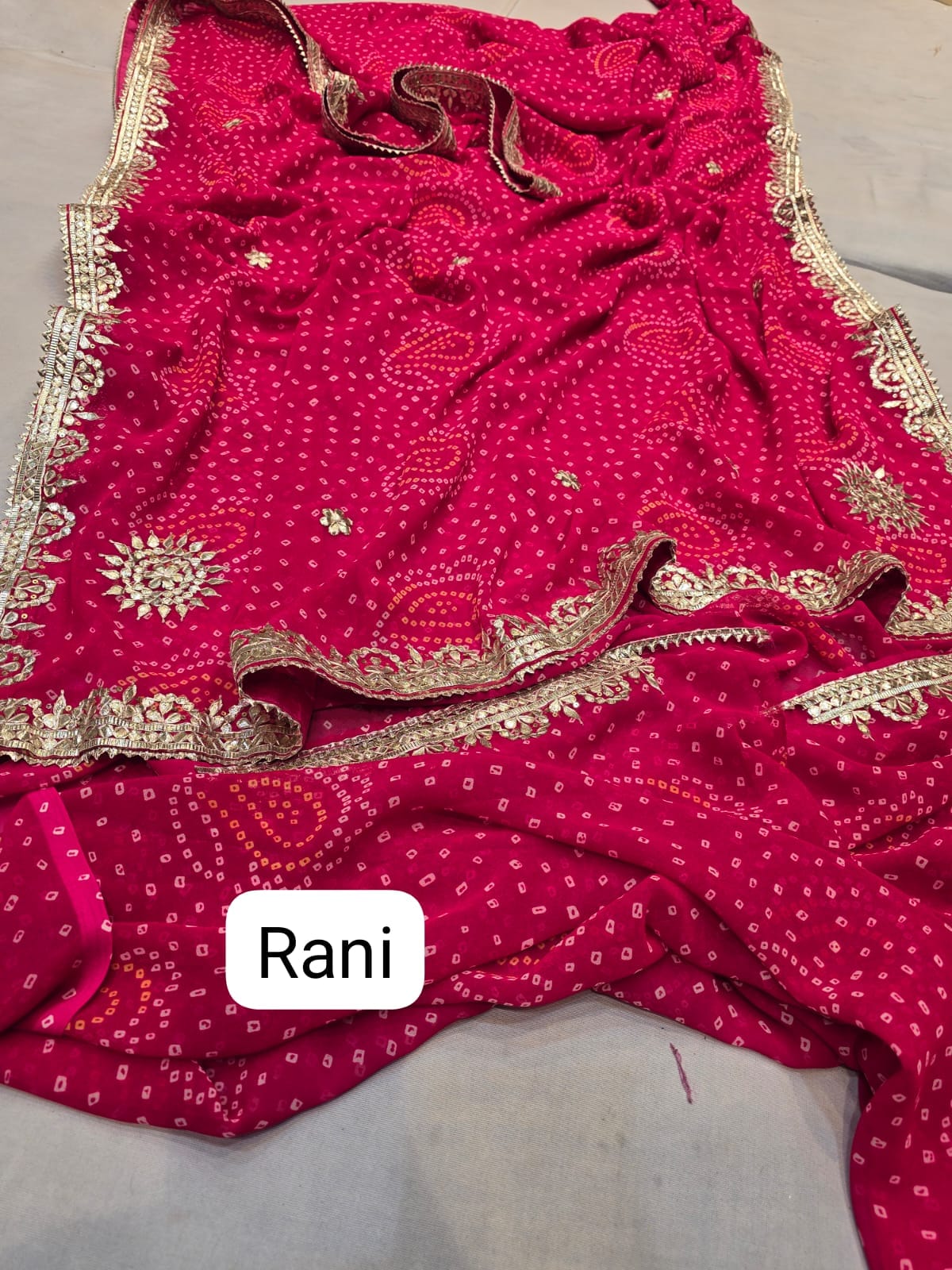 Kayatri Latest Traditional Wear Georgette Chinon Saree