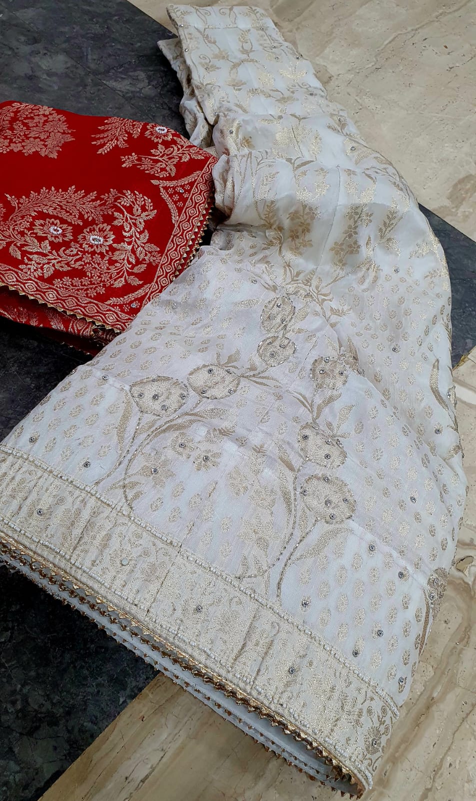 Kayatri New Lounching Pure Banarasi Silk Lehenga