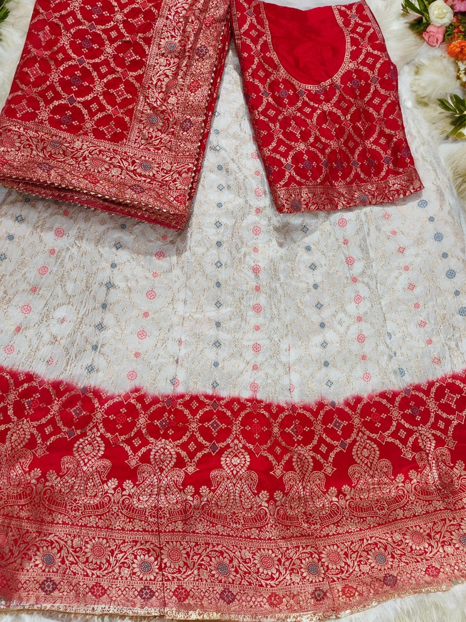 Kayatri Pure Dola Silk Banarasi Style Lehenga