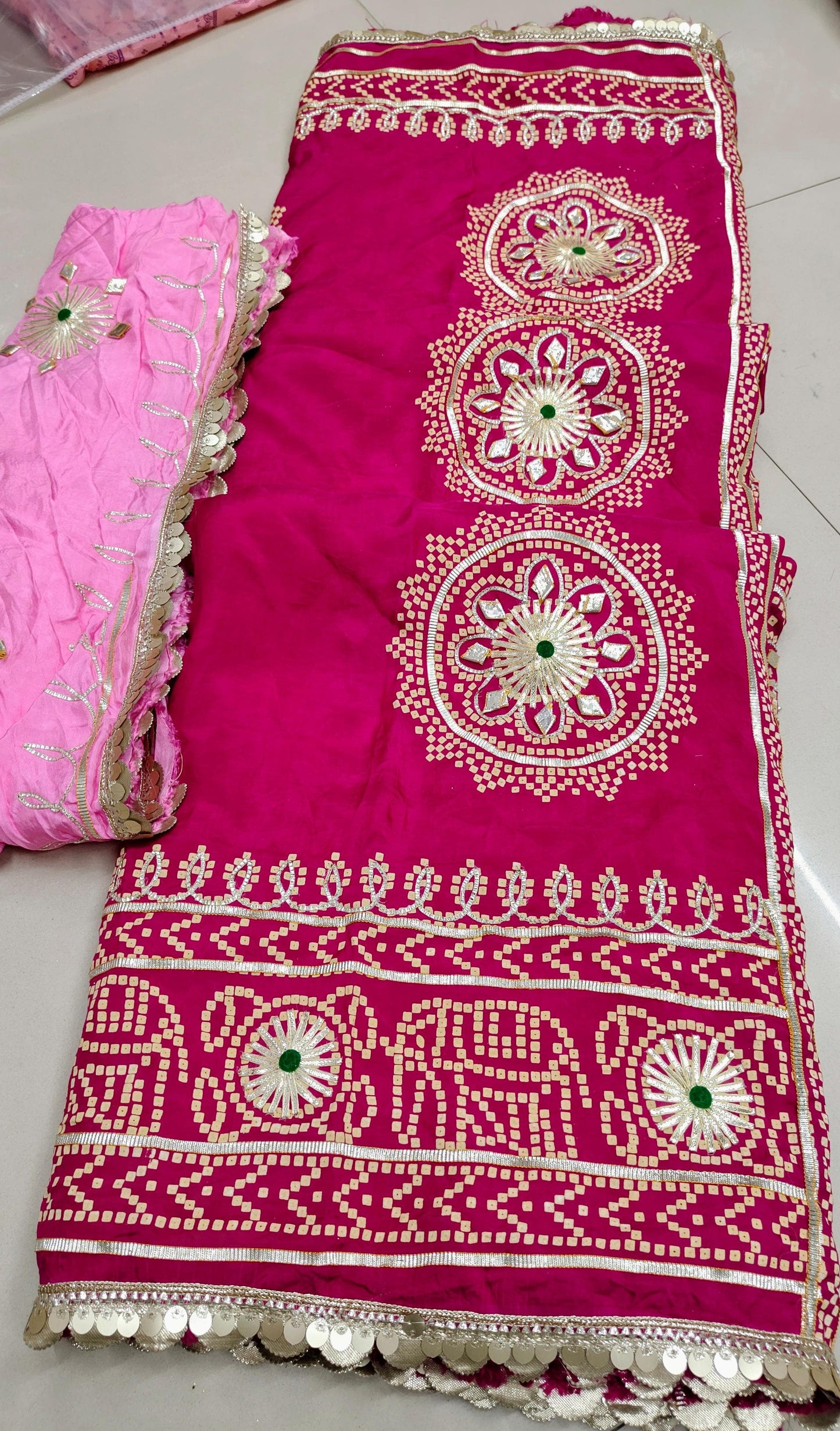 Kayatri New Pure Upada Silk Fabric Rajwadi Style Saree