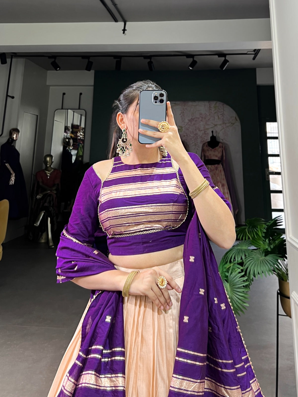Kayatri New Pure Chanderi Designer Lehenga