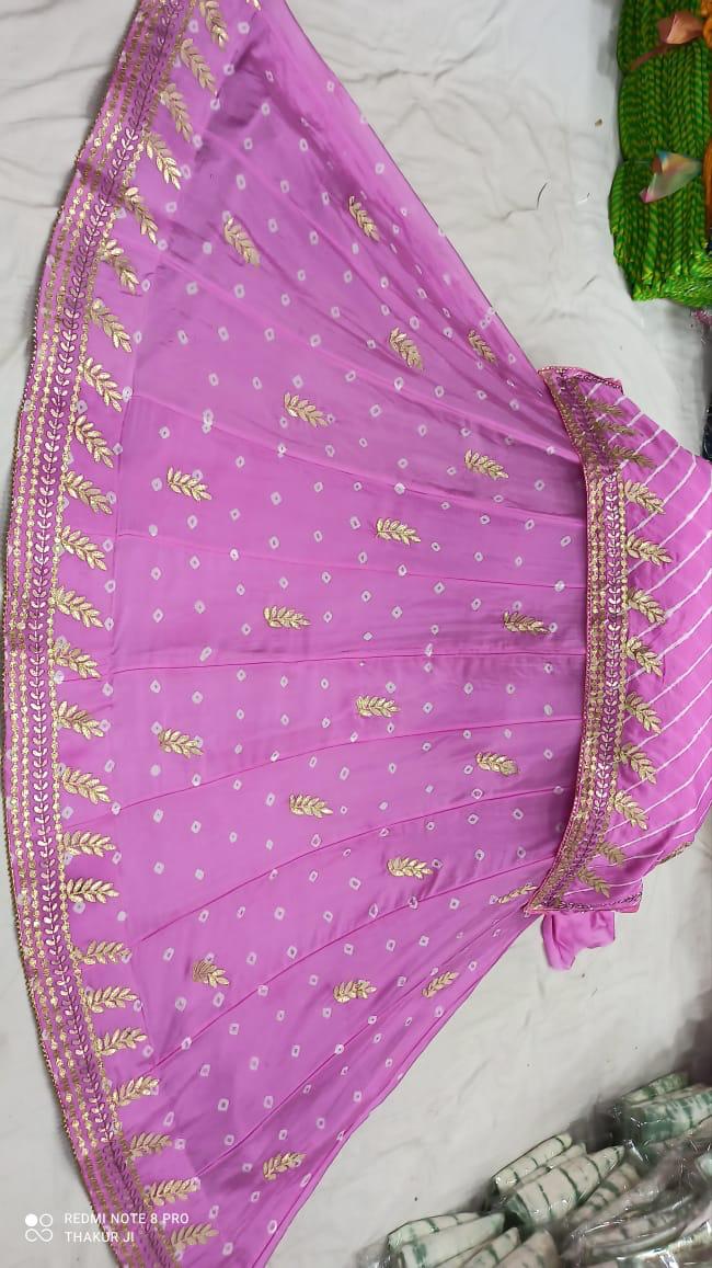 Kayatri New Designer Chinon Fabric Lehenga