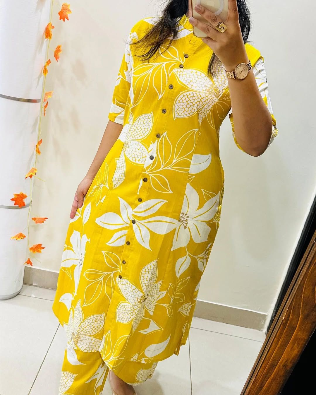 Kayatri New Lounch Designer Aline kurti pattern paired Co - Ords Set
