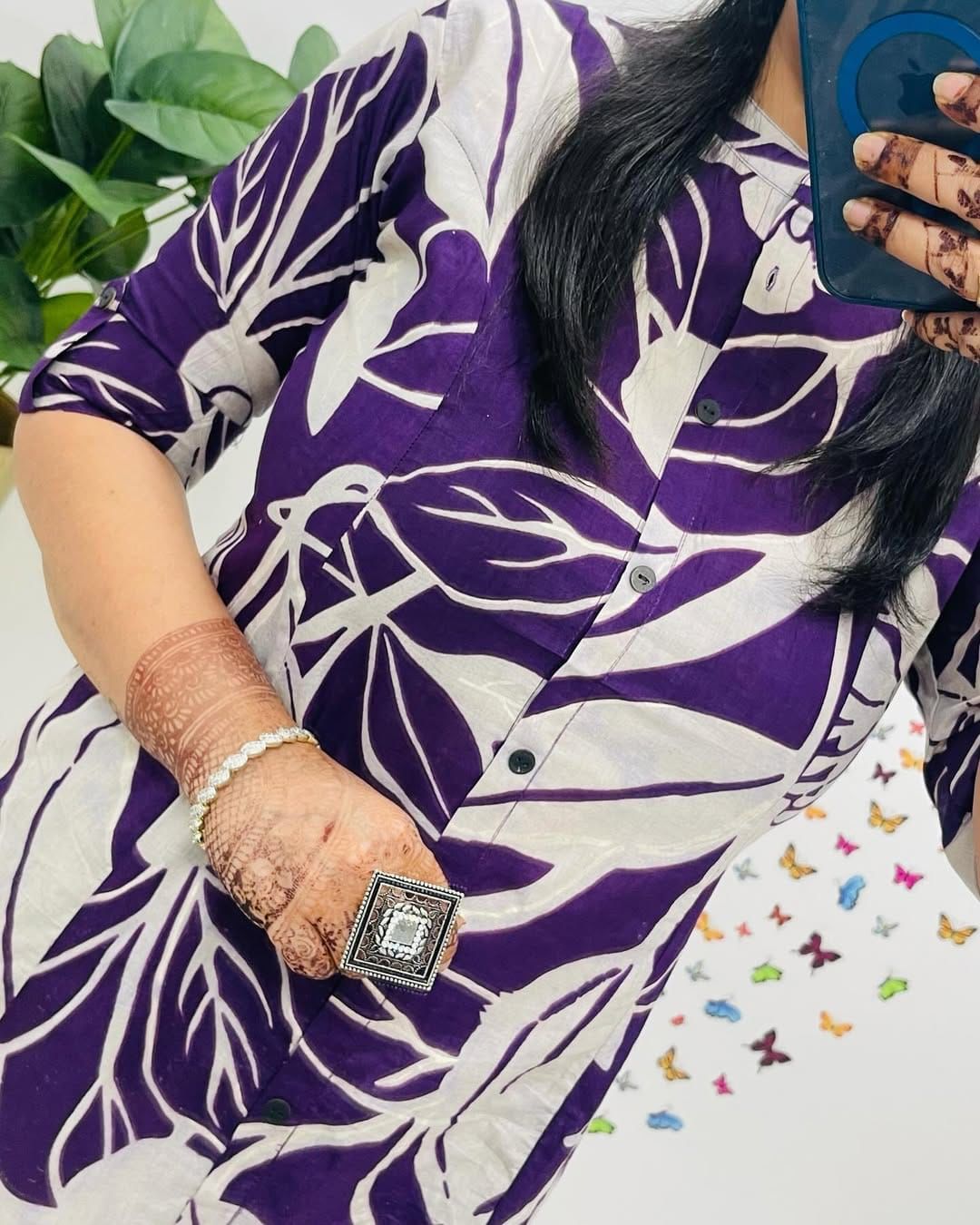 Kayatri New Lounch Designer Aline kurti pattern paired Co - Ords Set