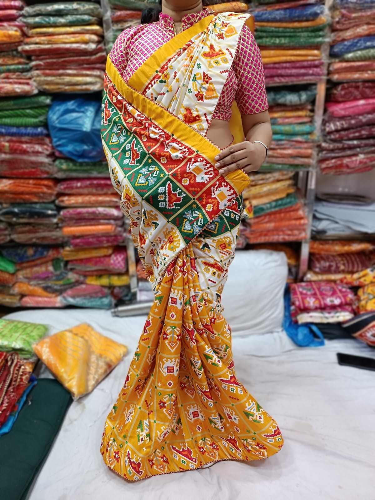 Kayatri New Designer Patola Silk Saree