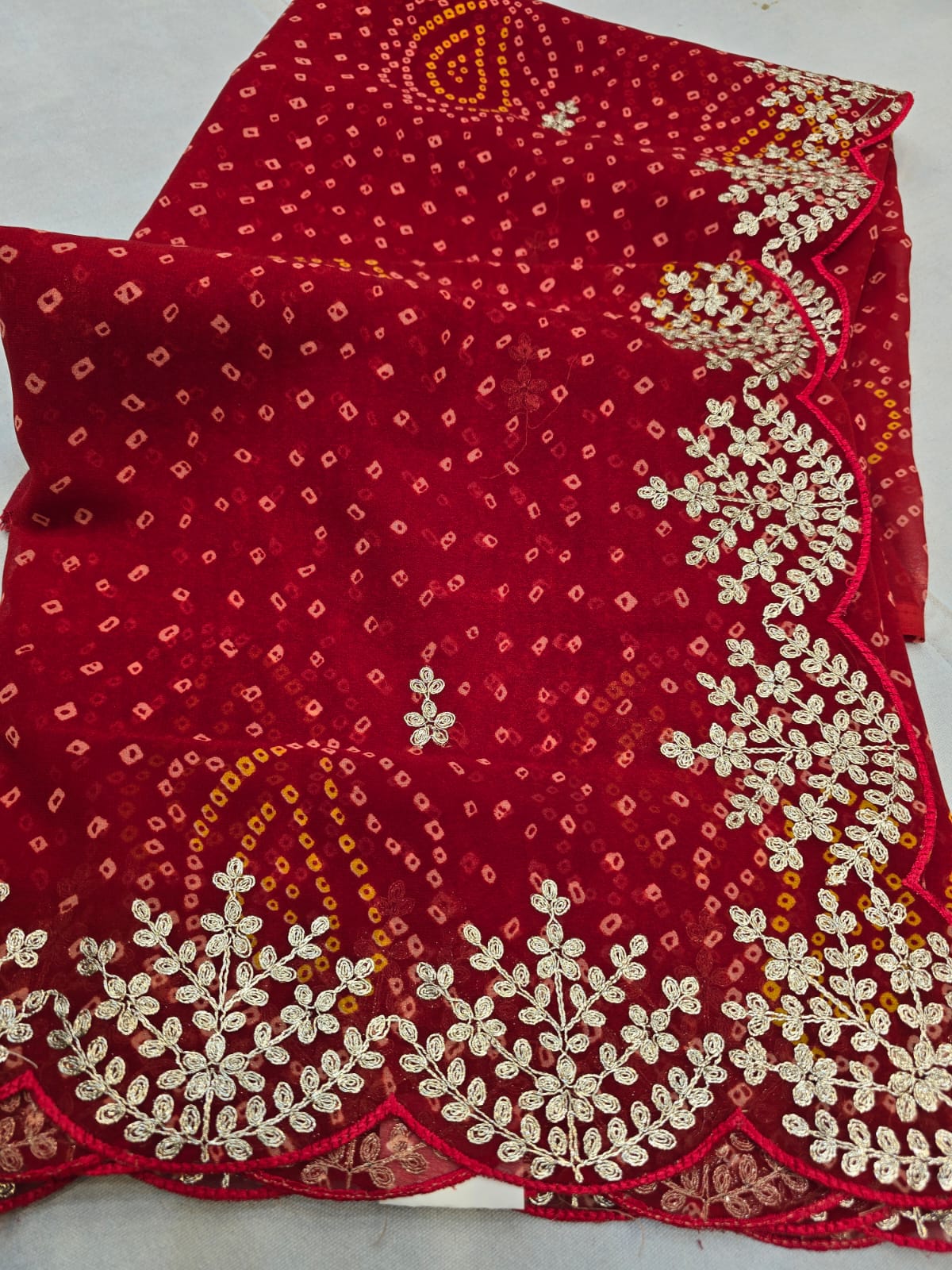 Kayatri New Georgette Pita Zari With Cutwork Border Saree
