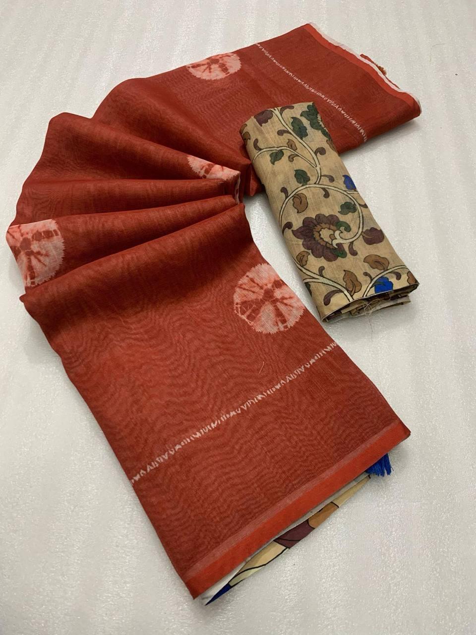 Kayatri New very smooth and light weight Digital Print Saree