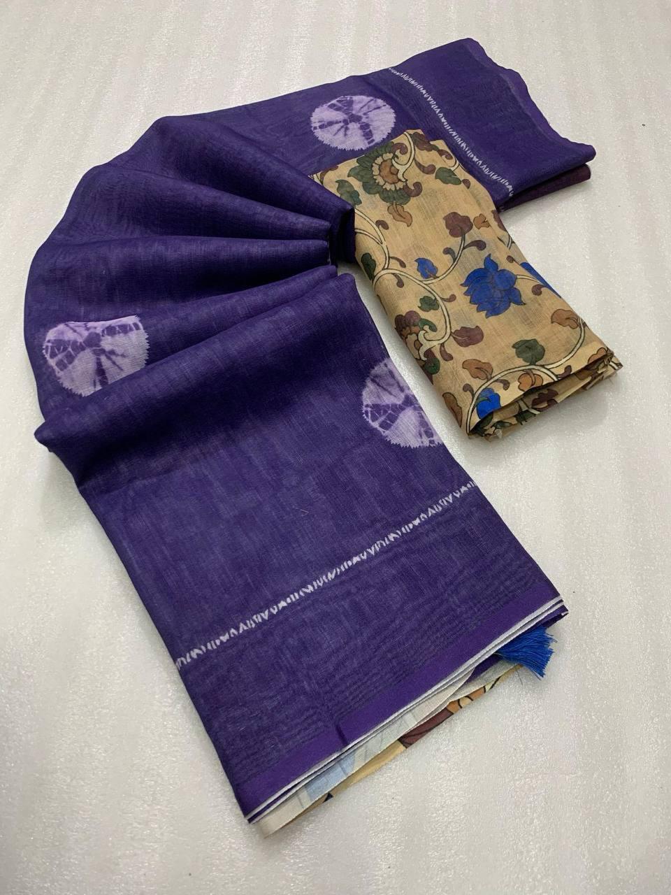 Kayatri New very smooth and light weight Digital Print Saree