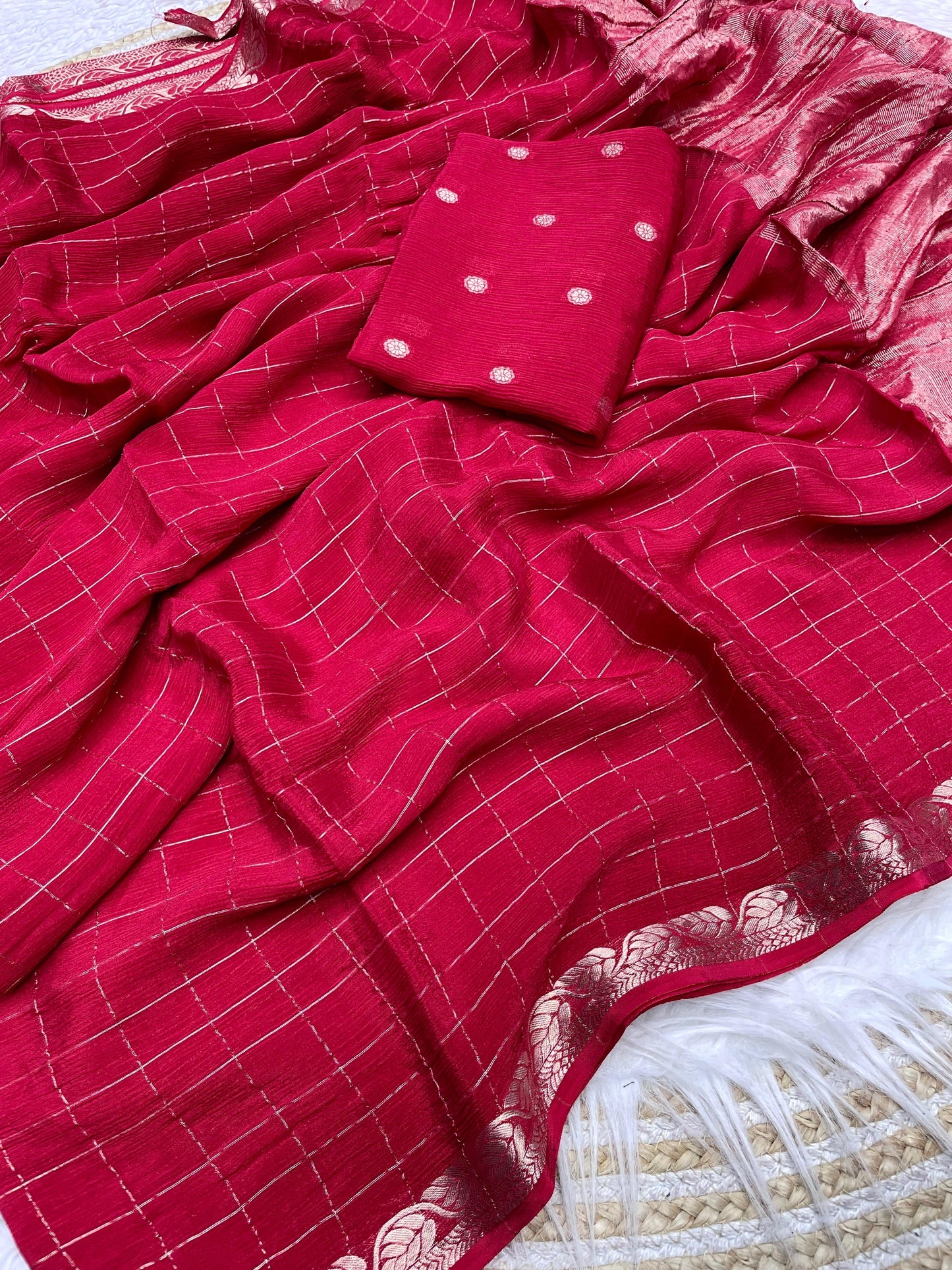 Kayatri New Lounch Pure Soft Chinon Chiffon Silk Saree