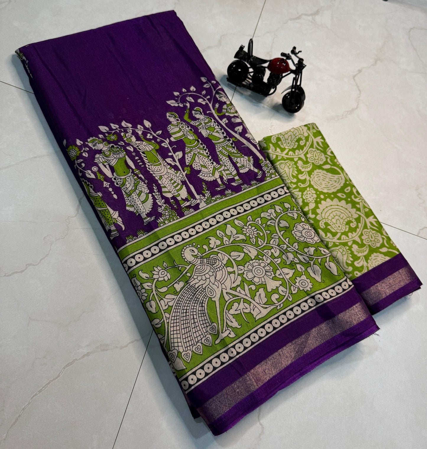 Kayatri New Heavy Viscose Georgette Zari Weaving Saree