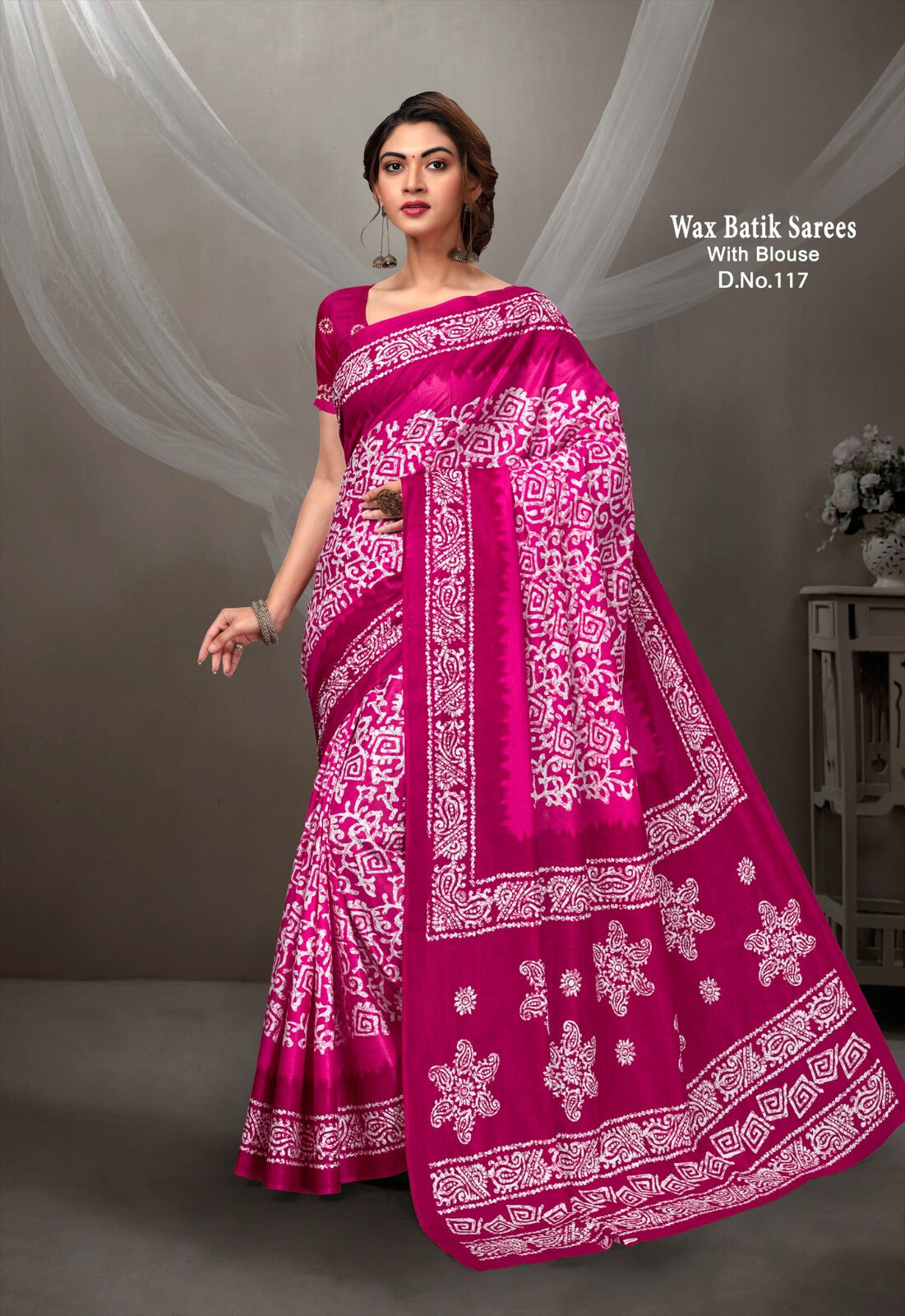 Kayatri New Pure Heavy Malai Cotton Printed Saree