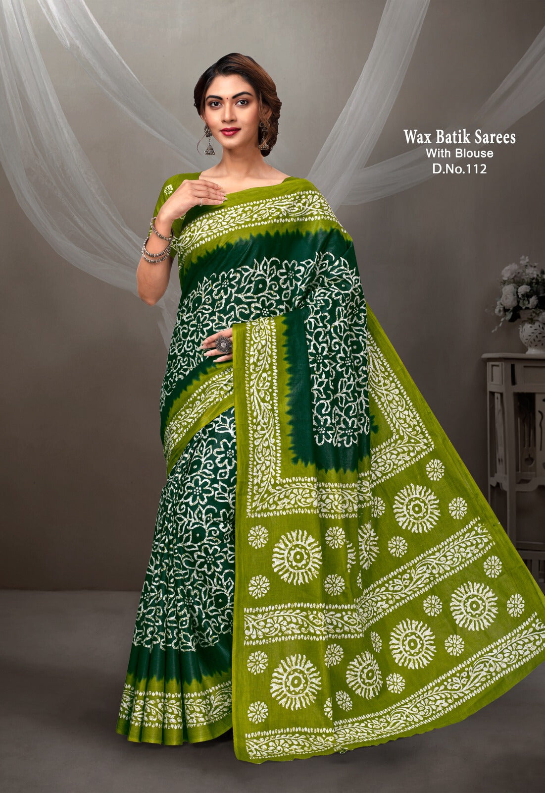Kayatri New Pure Heavy Malai Cotton Printed Saree