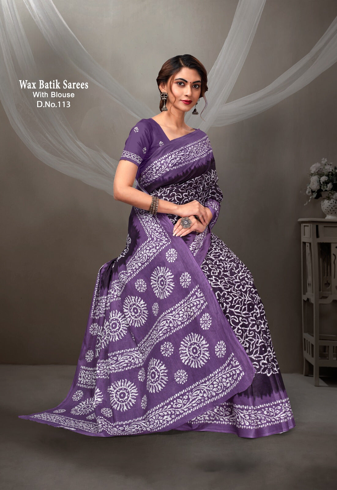 Kayatri New Pure Heavy Malai Cotton Printed Saree