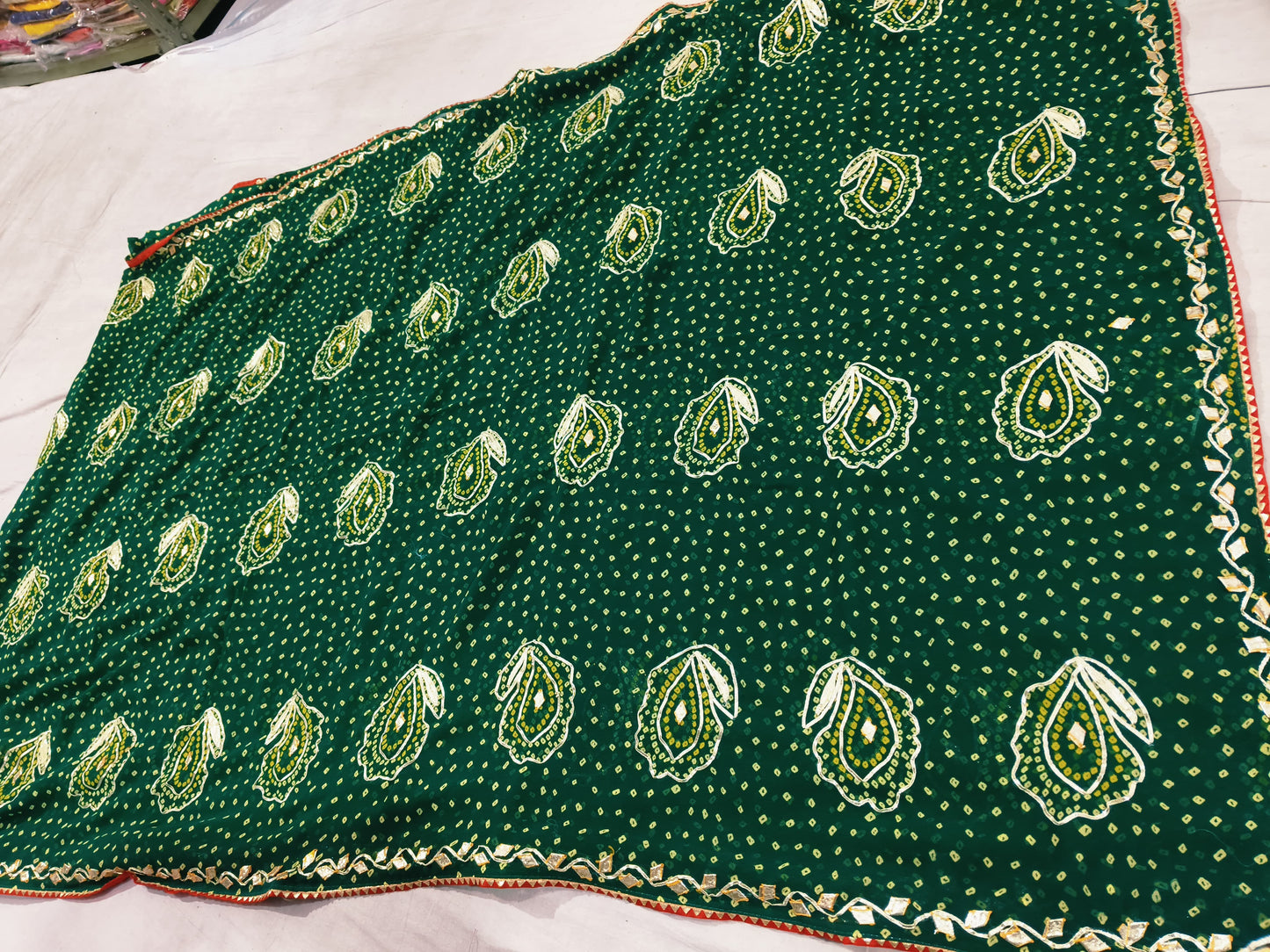 Kayatri New Georgette Hand Gotapatti Work Saree