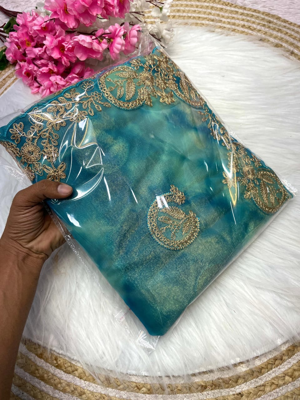 Kayatri New Designer Twil Net Saree
