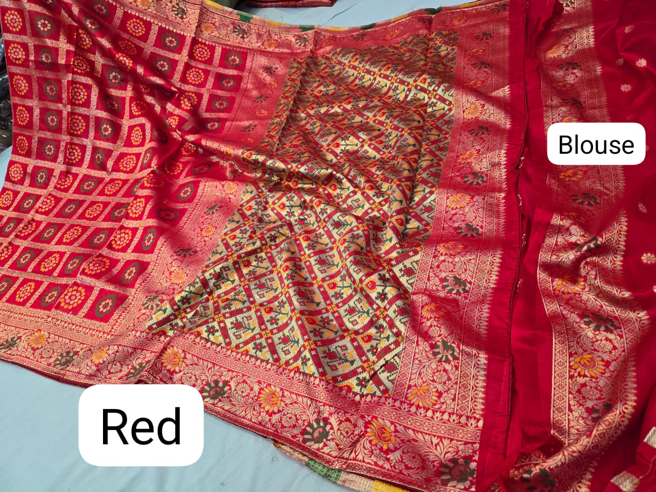 Kayatri New Banarasi Soft Kota Katan Ghatchola Rich Weaving Saree