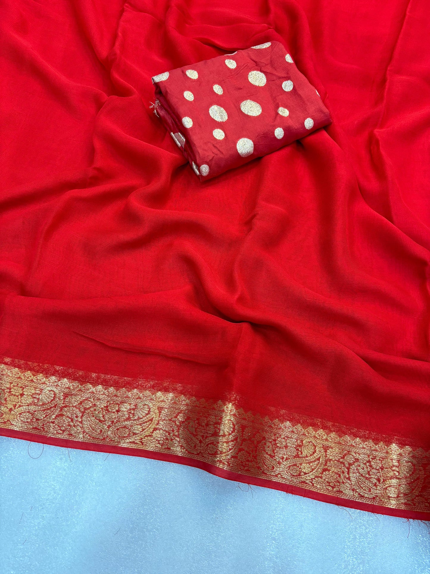 Kayatri New Pure Viscose Chinon Jackard Border Saree