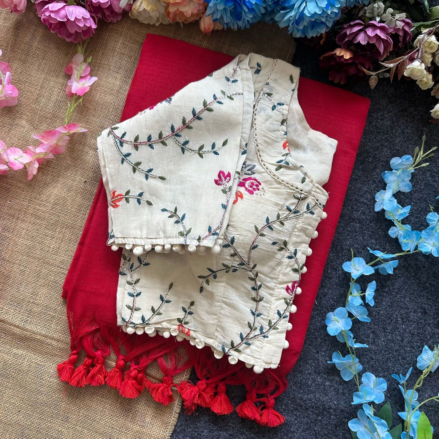 Kayatri New Latest Khadi Cotton Saree