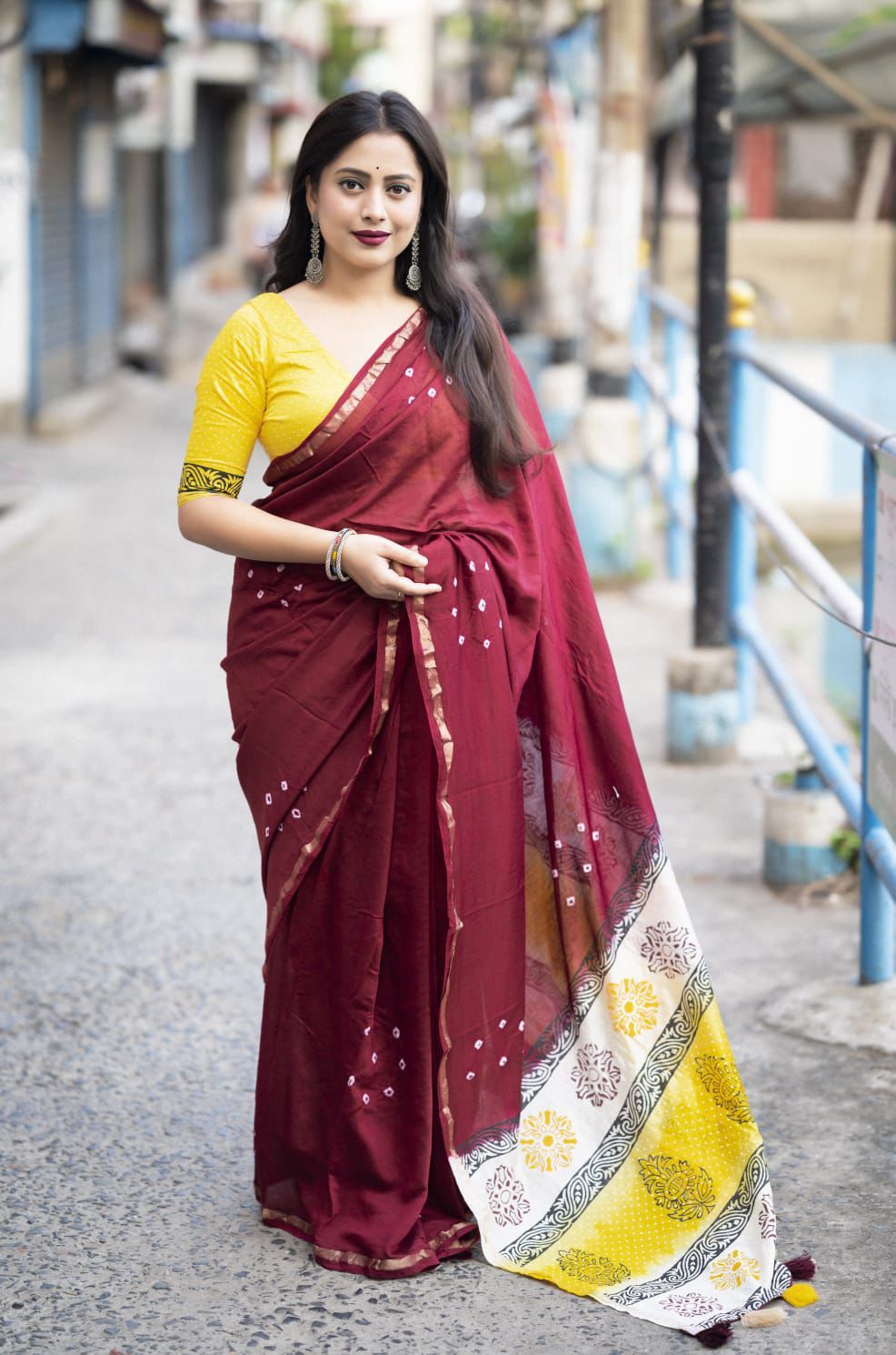 Kayatri New Soft Pure Chanderi Cotton Saree