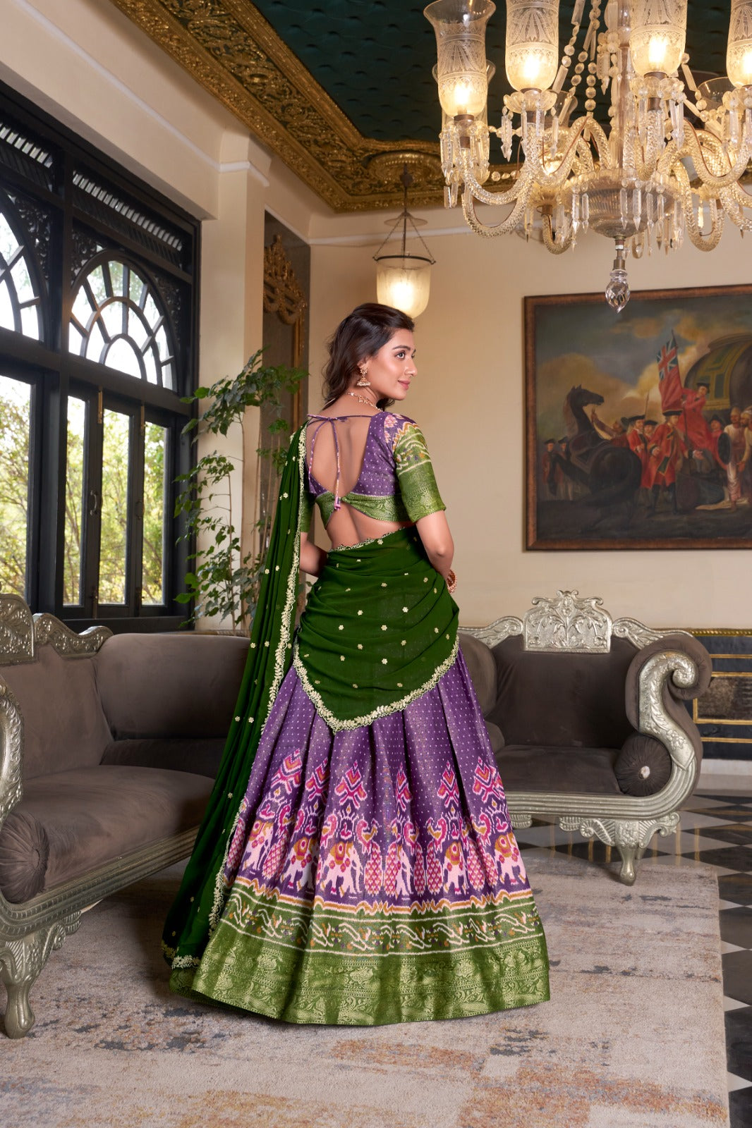 Kayatri New Kanchipuram Designer Lehenga