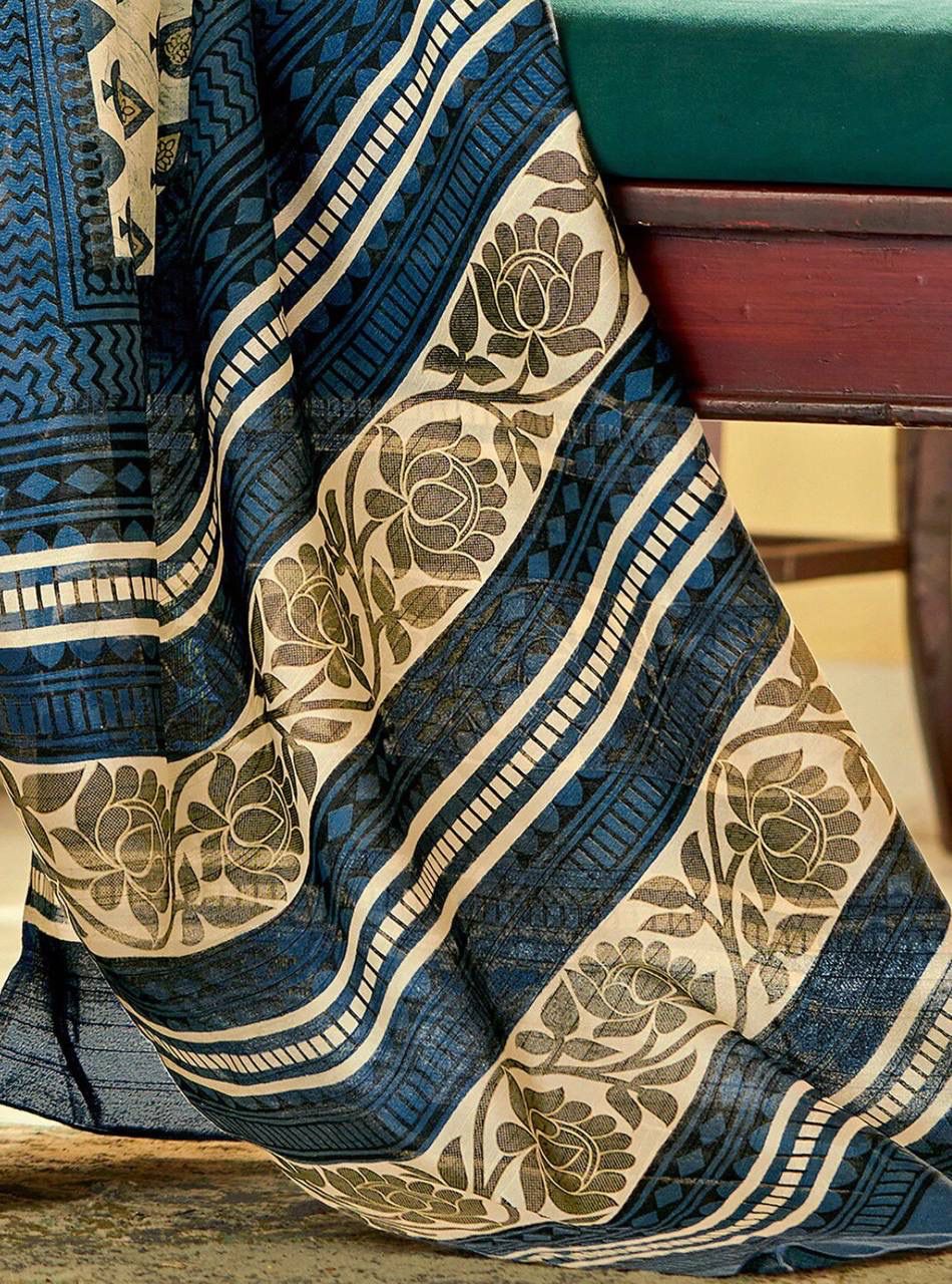 Kayatri New Soft Pure Cotton Printed Saree