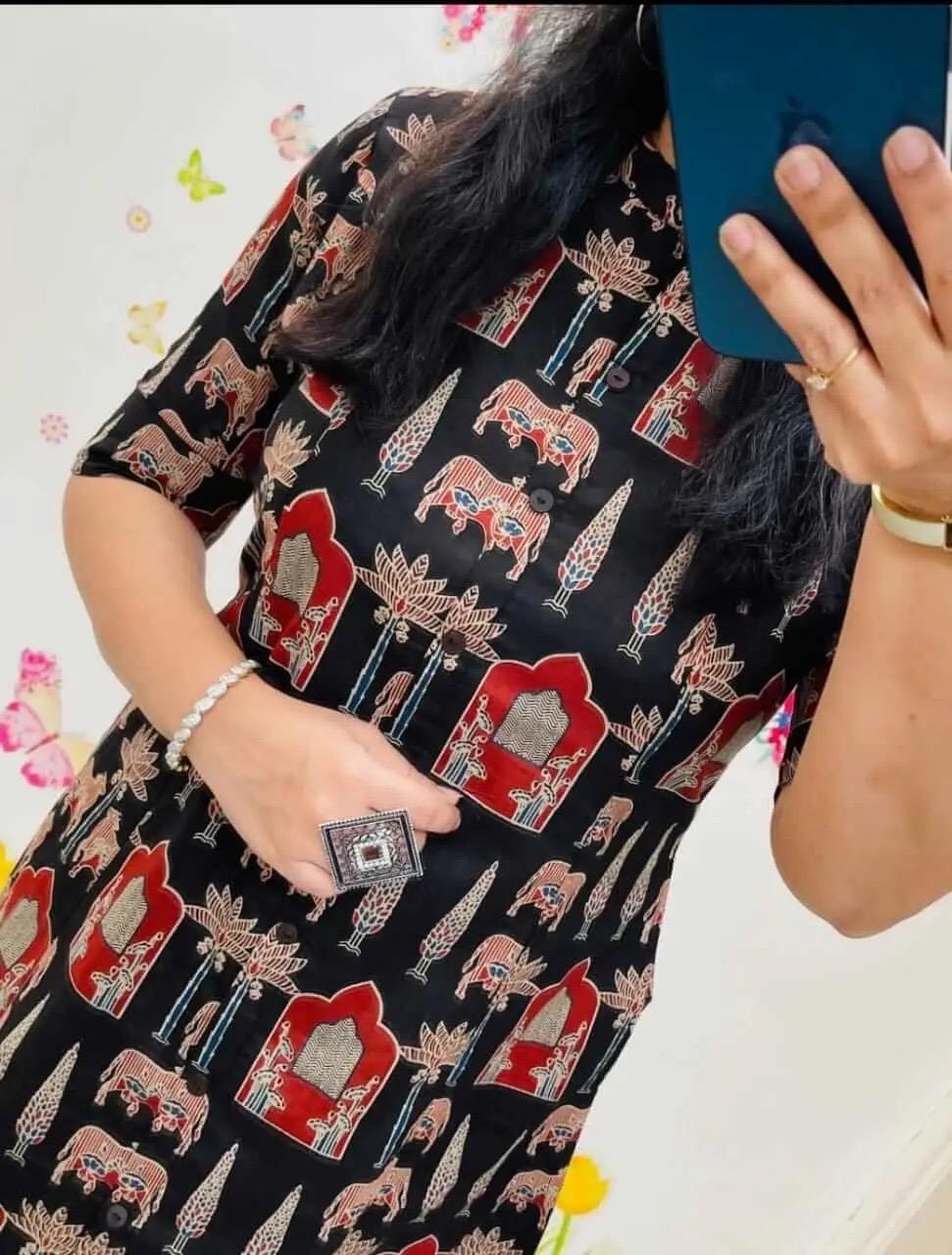 Kayatri New Launching Designer Co-Ords set in Aline Kurti Pattern