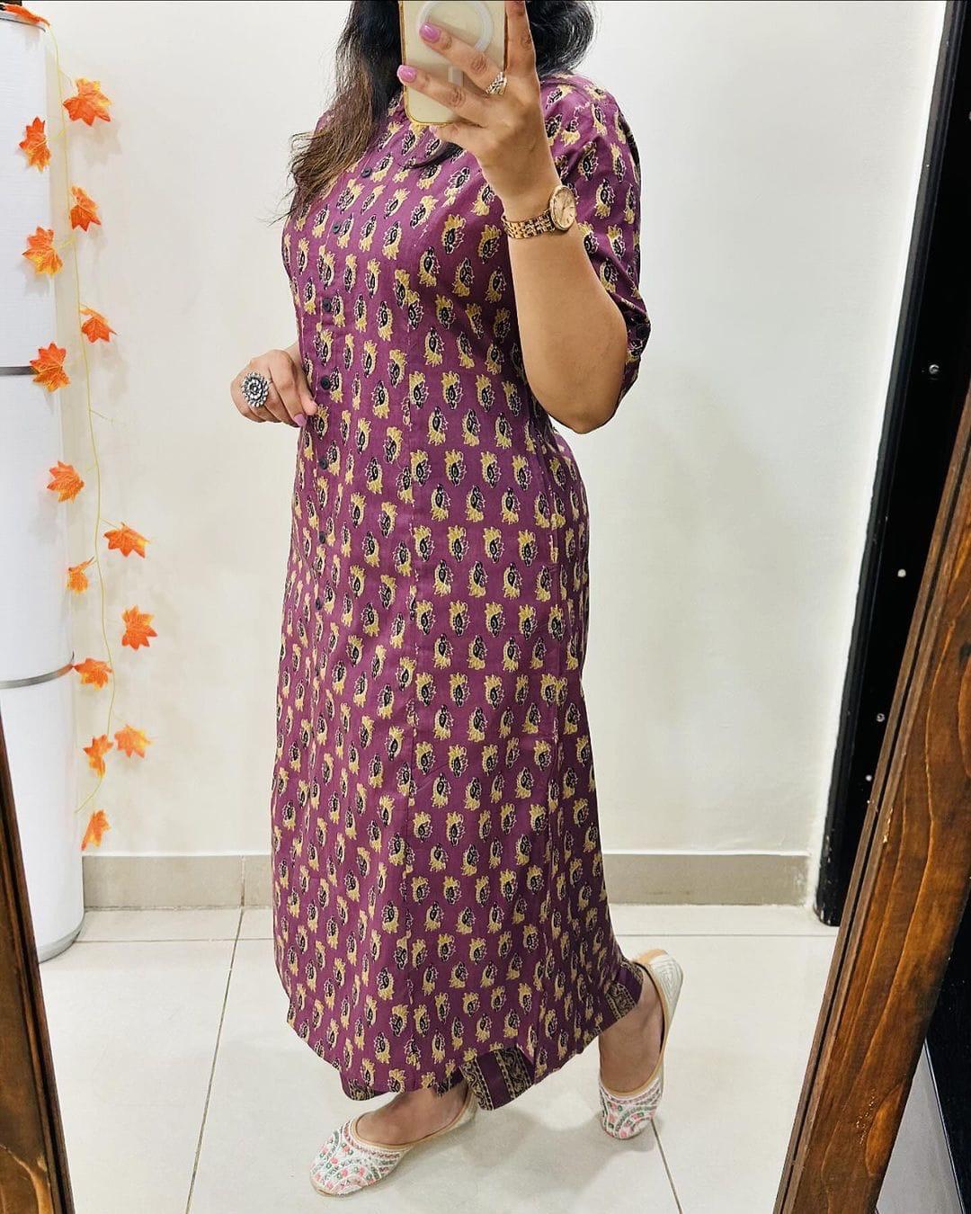 Kayatri Launching Designer Co-Ords set in Aline Kurti Pattern