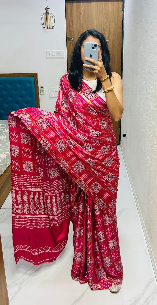 Kayatri New Designer Zari Weaving Saree