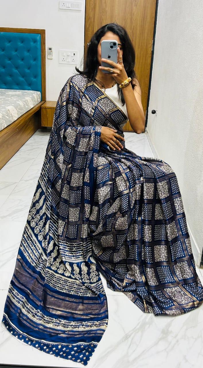 Kayatri New Designer Zari Weaving Saree