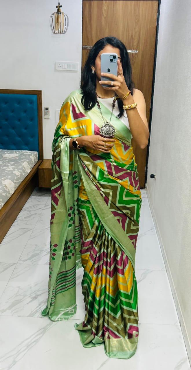 Kayatri New Designer Zari Weaving Saree