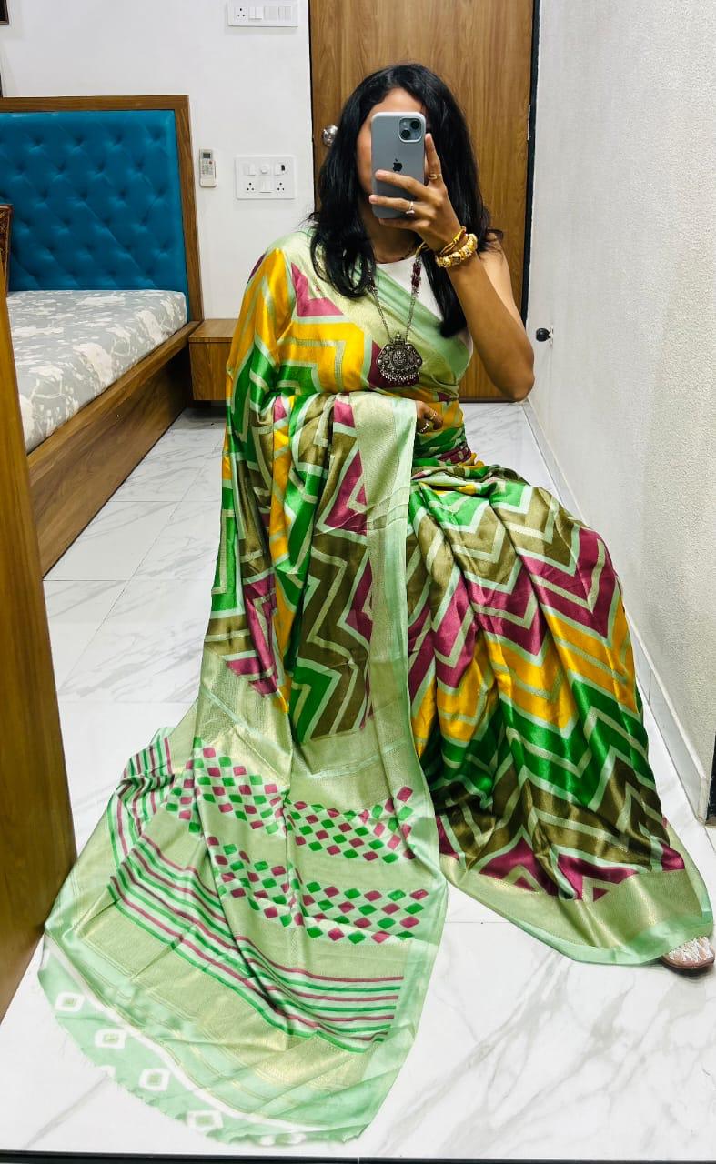 Kayatri New Designer Zari Weaving Saree