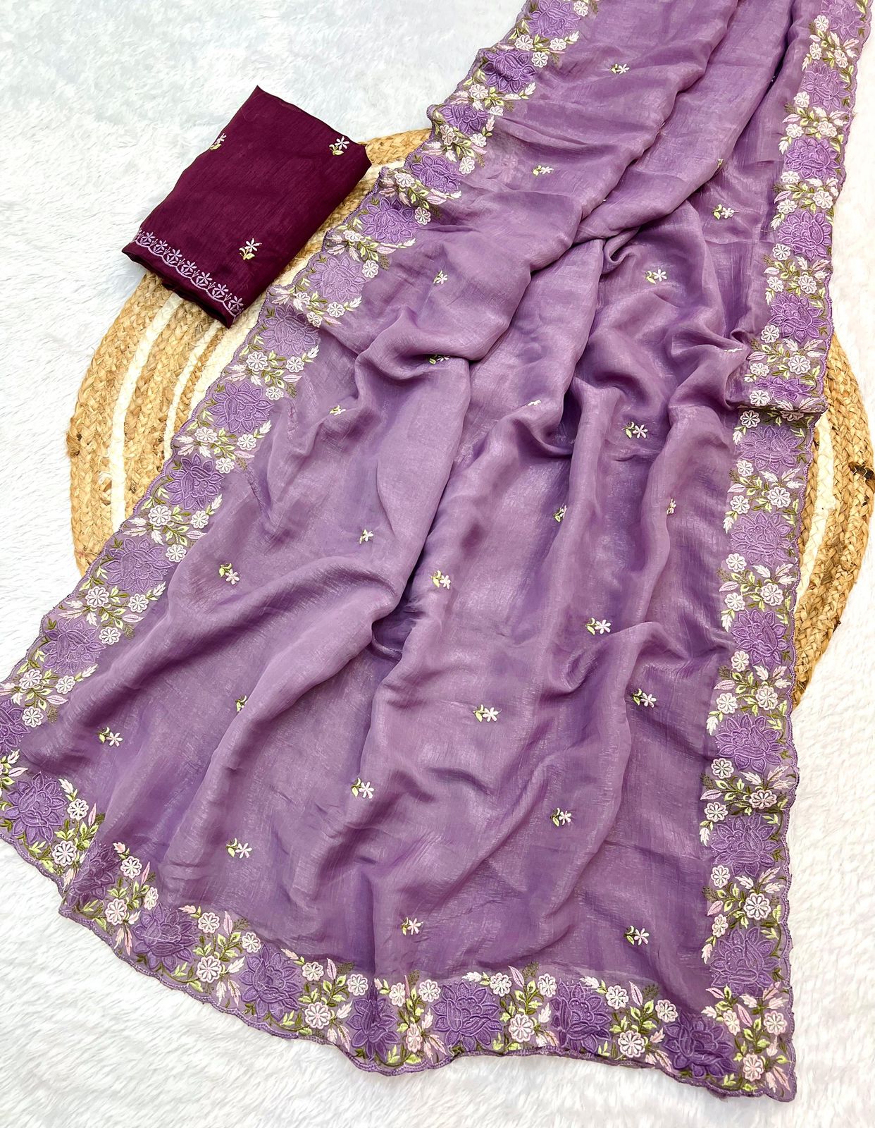Kayatri New Crunchy Silk Designer Saree