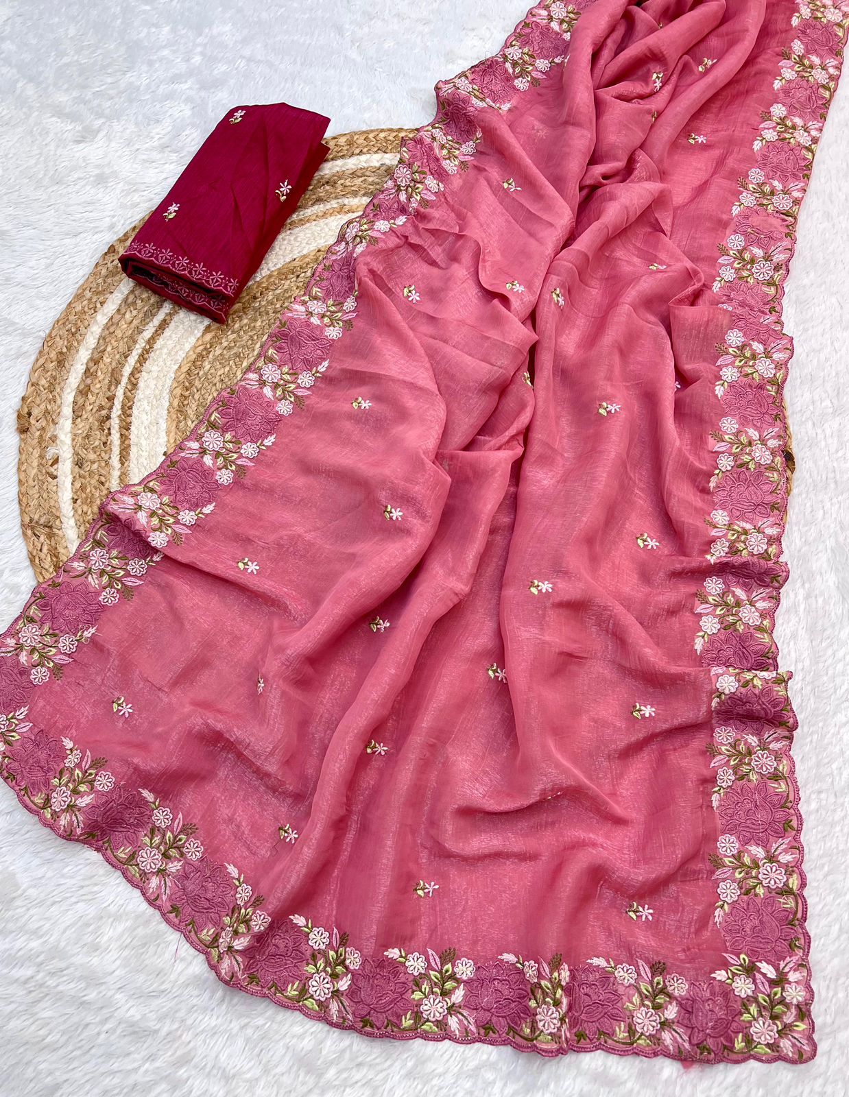 Kayatri New Crunchy Silk Designer Saree