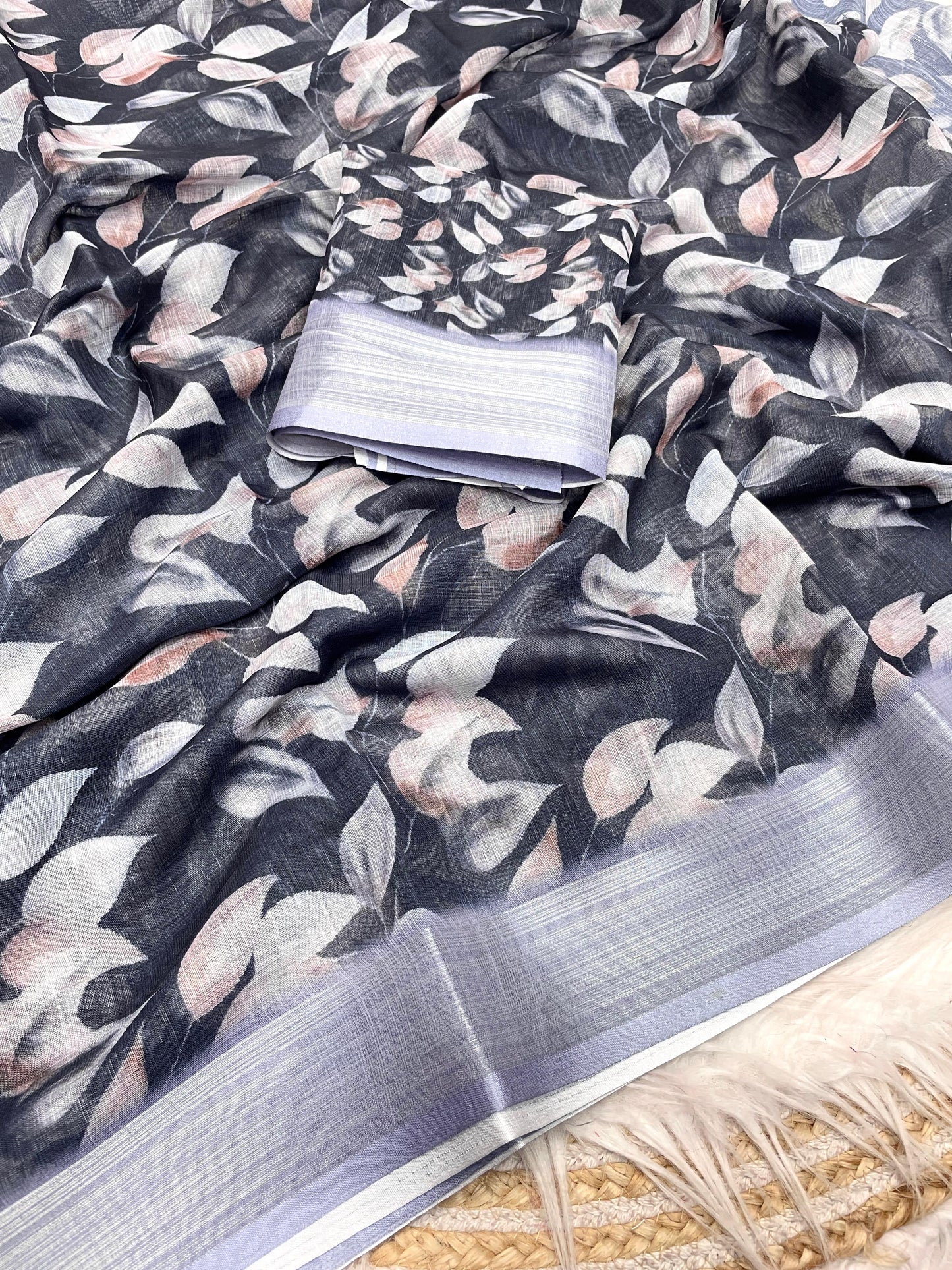 Kayatri New Lilen Digital Print Saree