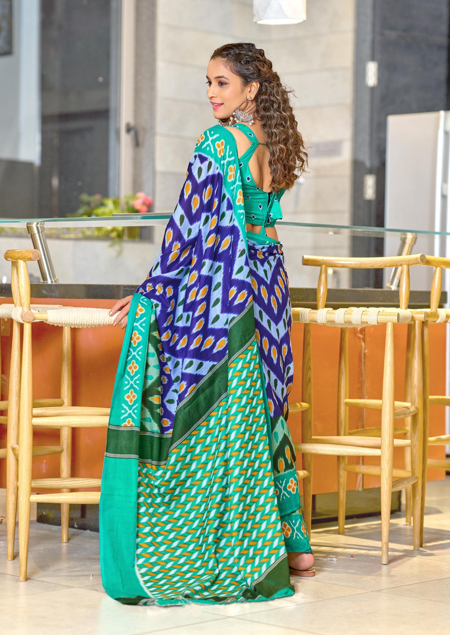 Kayatri New Soft Pure Cotton Printed Saree