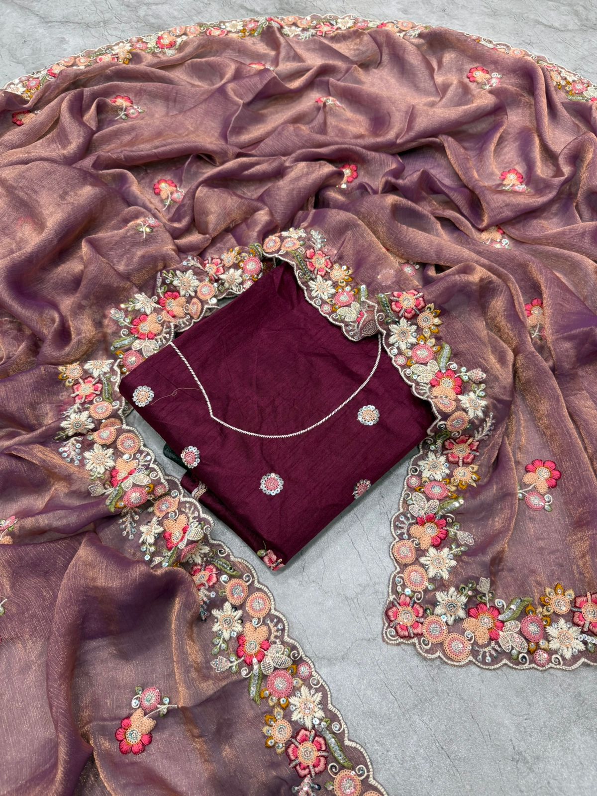 Kayatri New Designer Chiffon Saree