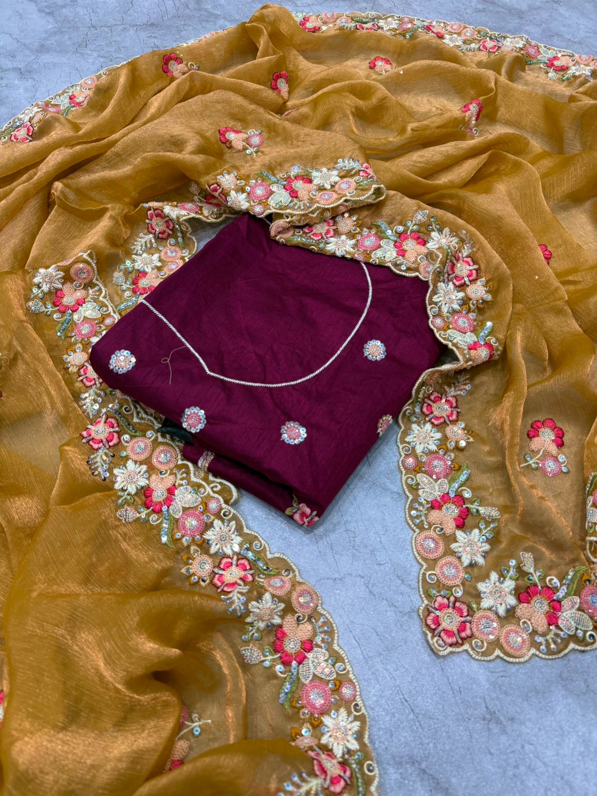 Kayatri New Designer Chiffon Saree