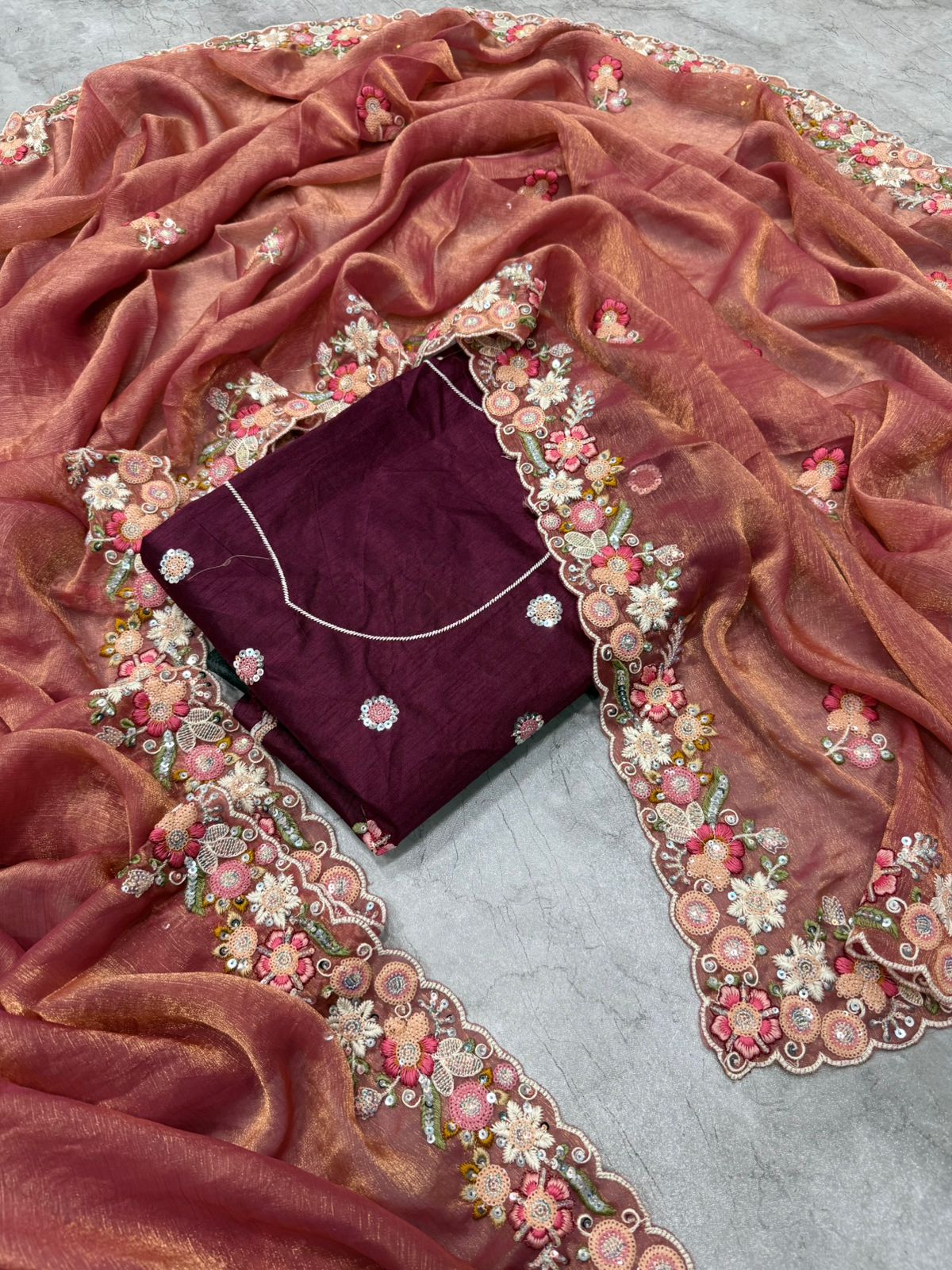Kayatri New Designer Chiffon Saree