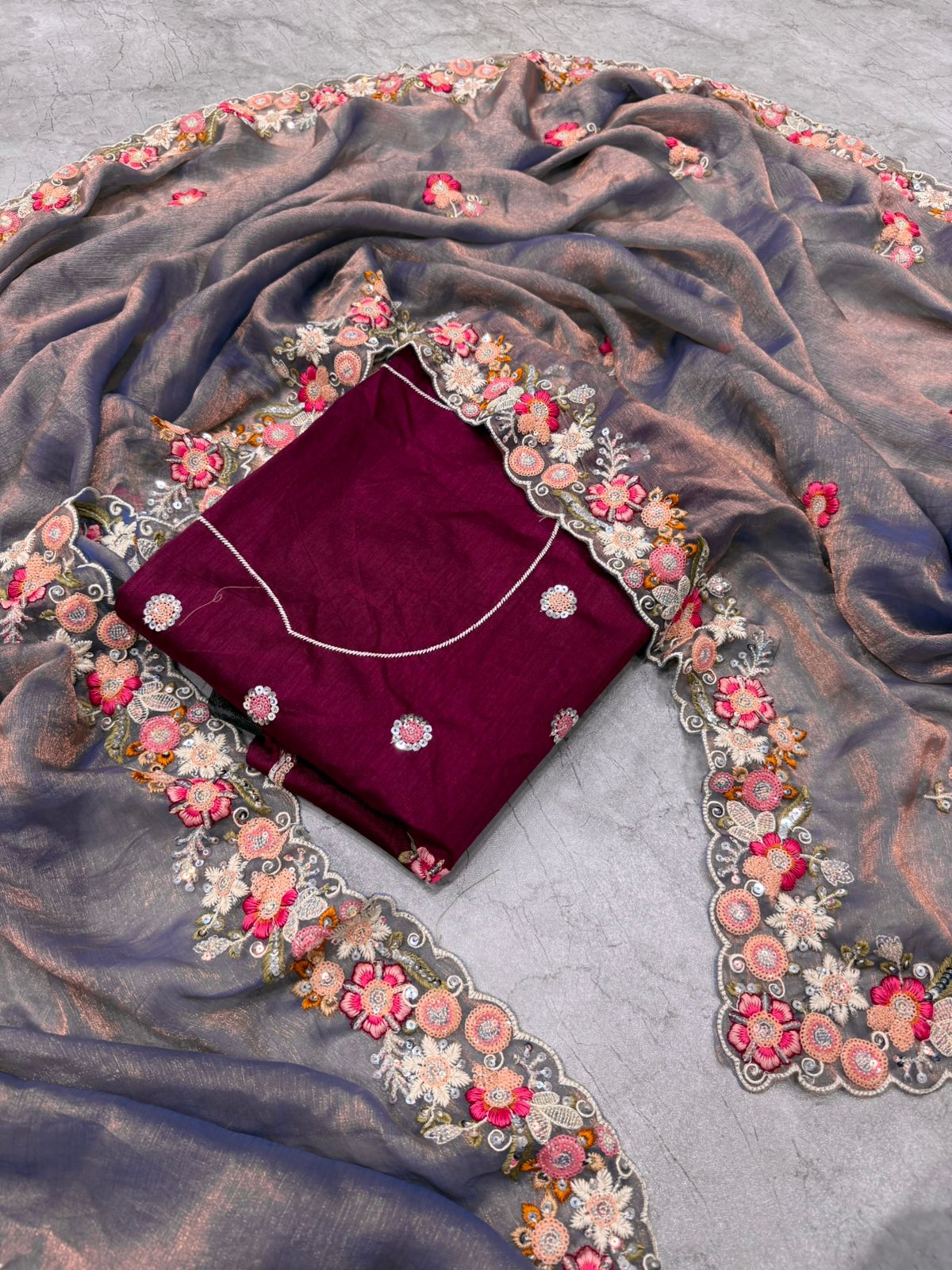 Kayatri New Designer Chiffon Saree