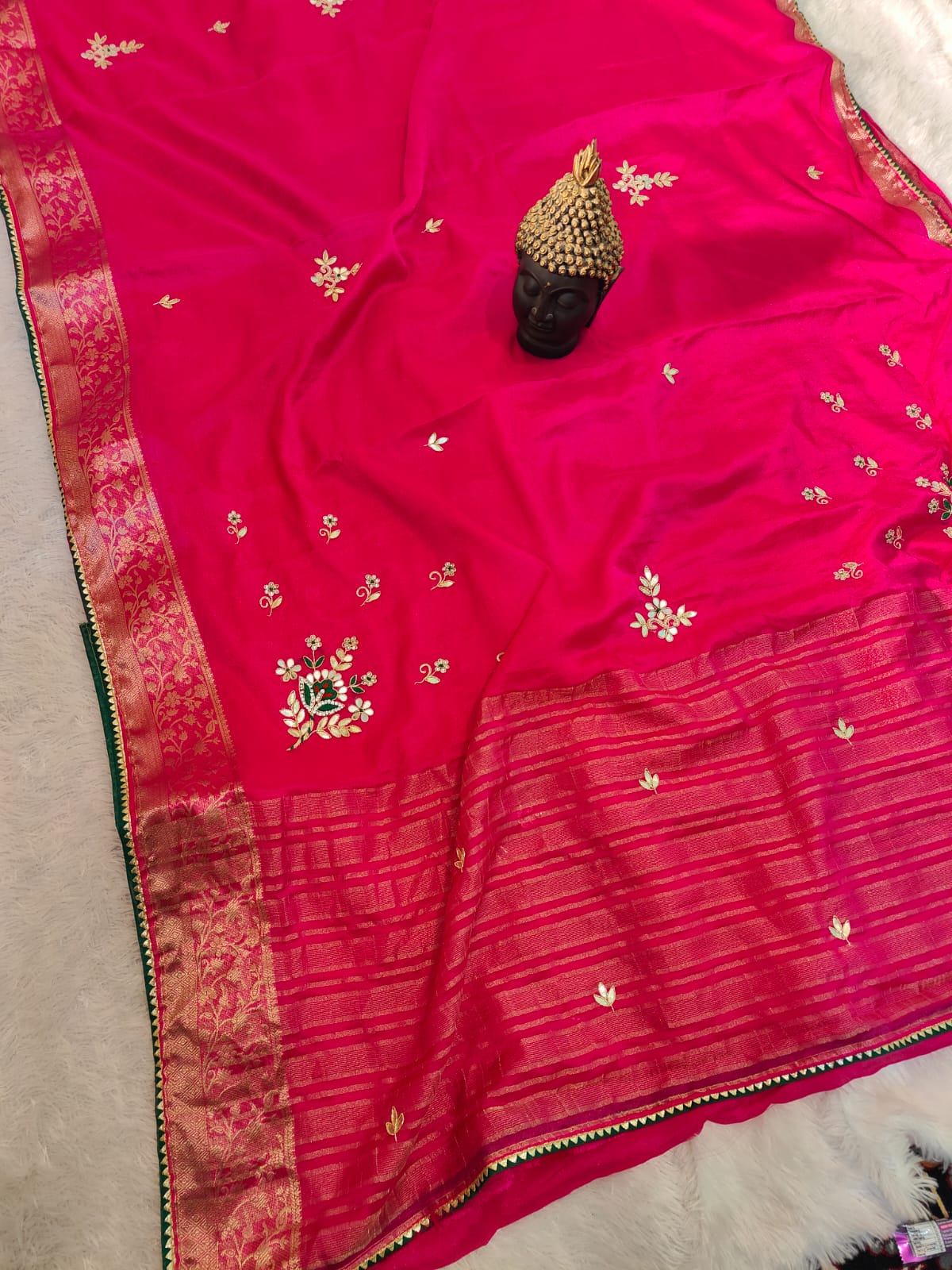 Kayatri New Chinon Georgette Handwork Saree