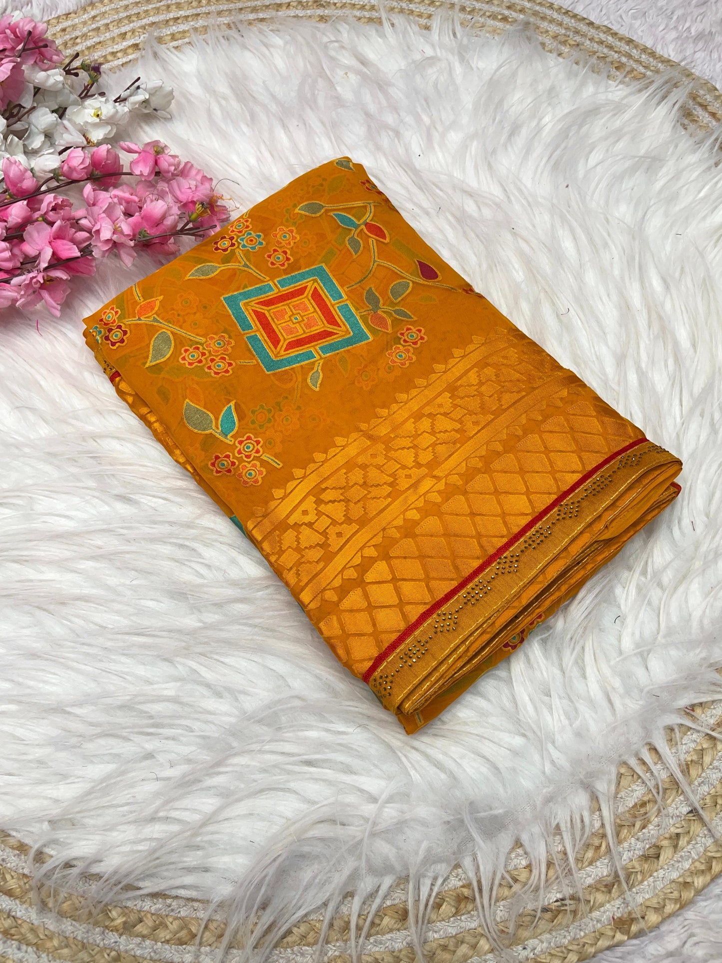 Kayatri New Viscose Baroso Printed Saree