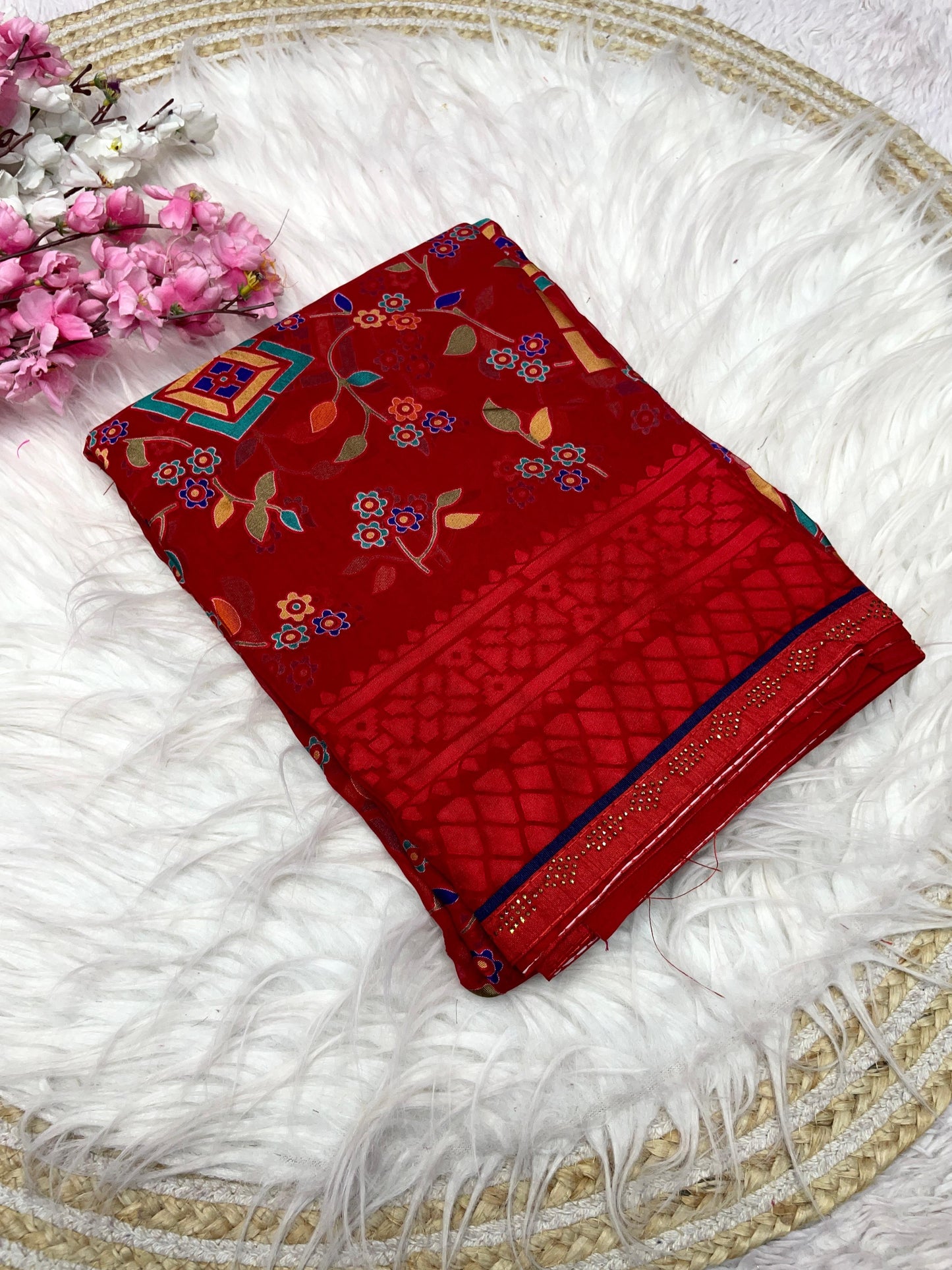 Kayatri New Viscose Baroso Printed Saree