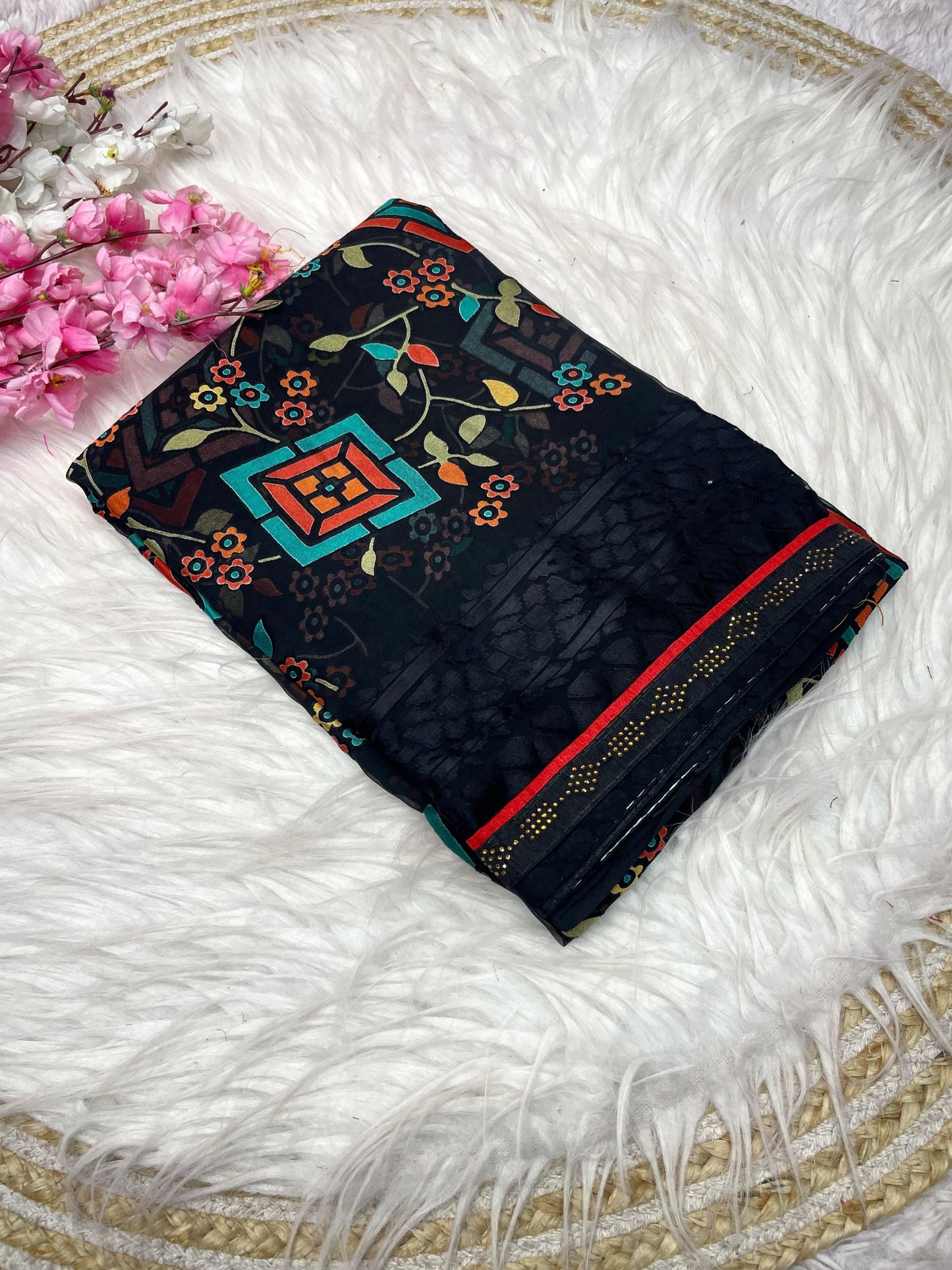 Kayatri New Viscose Baroso Printed Saree