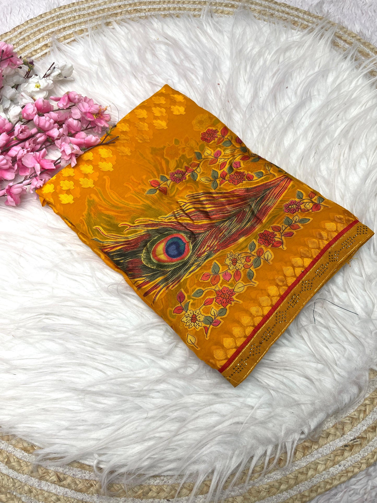 Kayatri New Viscose Baroso Printed Saree
