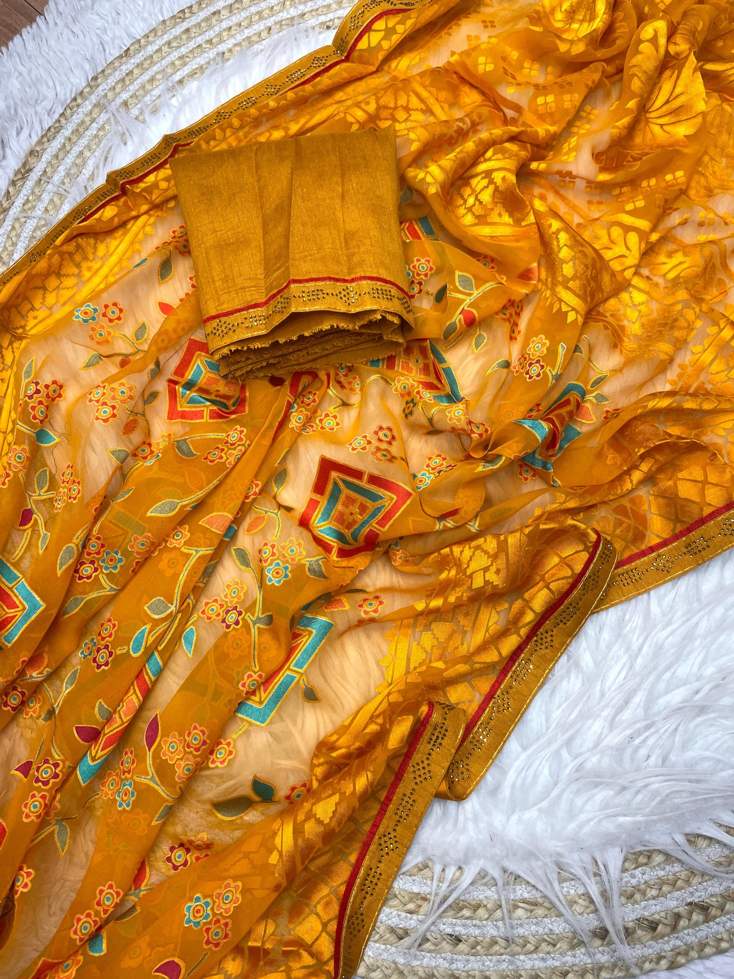 Kayatri New Viscose Baroso Printed Saree